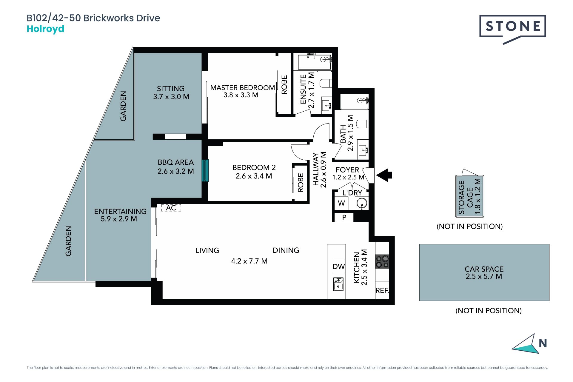 Holroyd Gardens Location