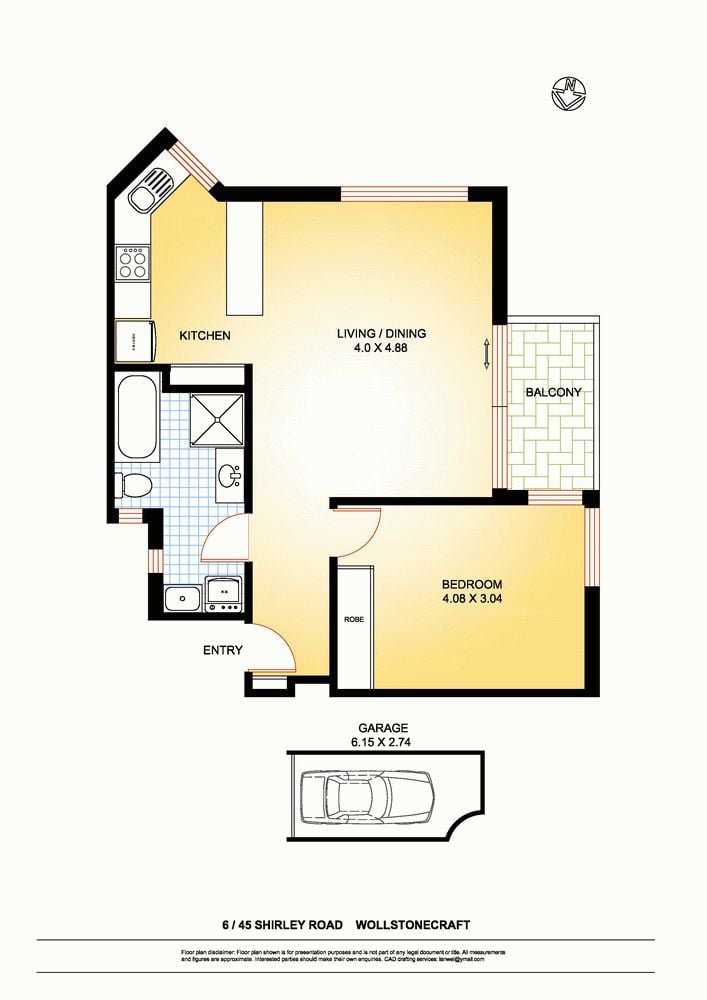 Immaculately presented one bedroom apartment