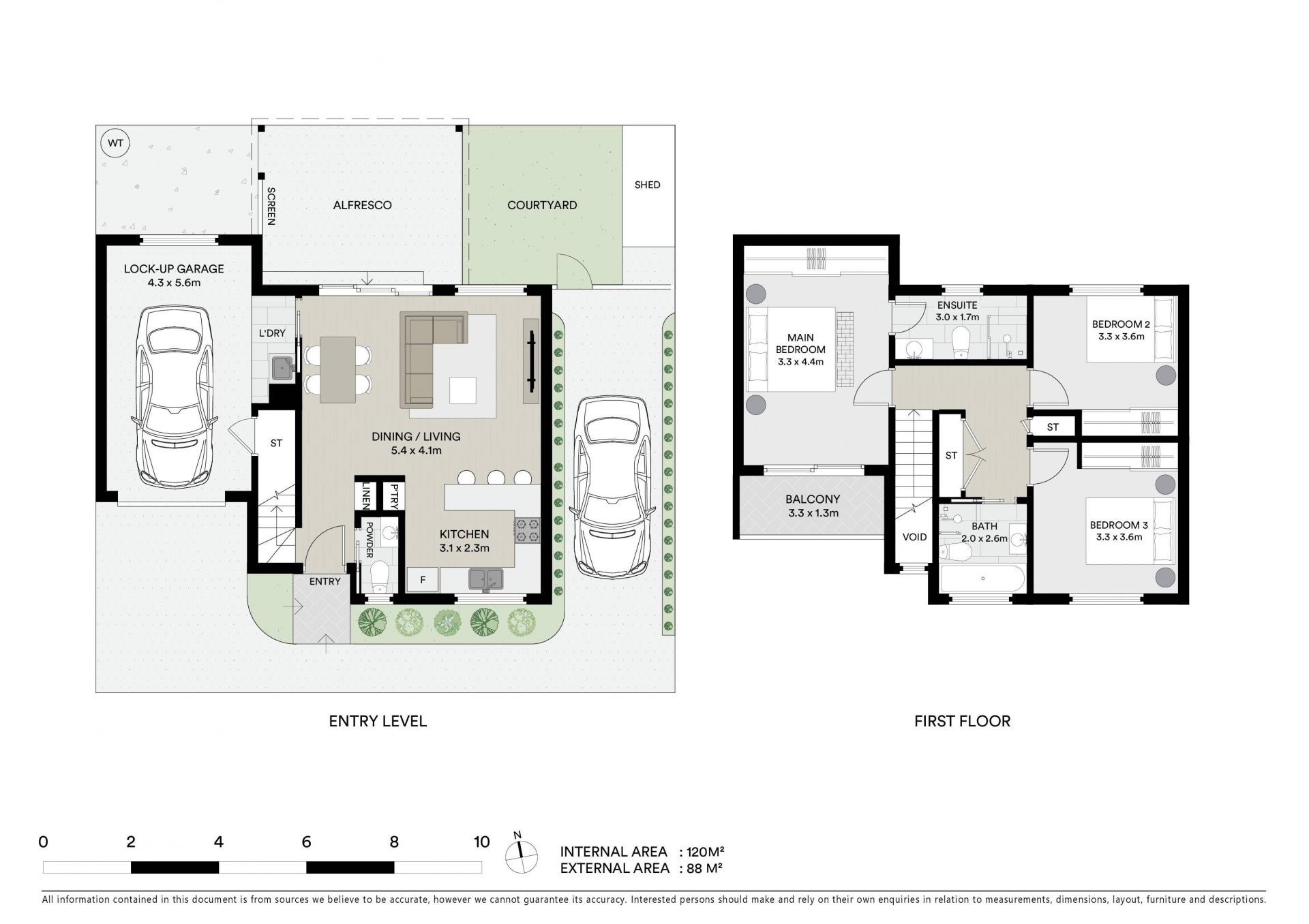Sleek modern townhouse in ideal location