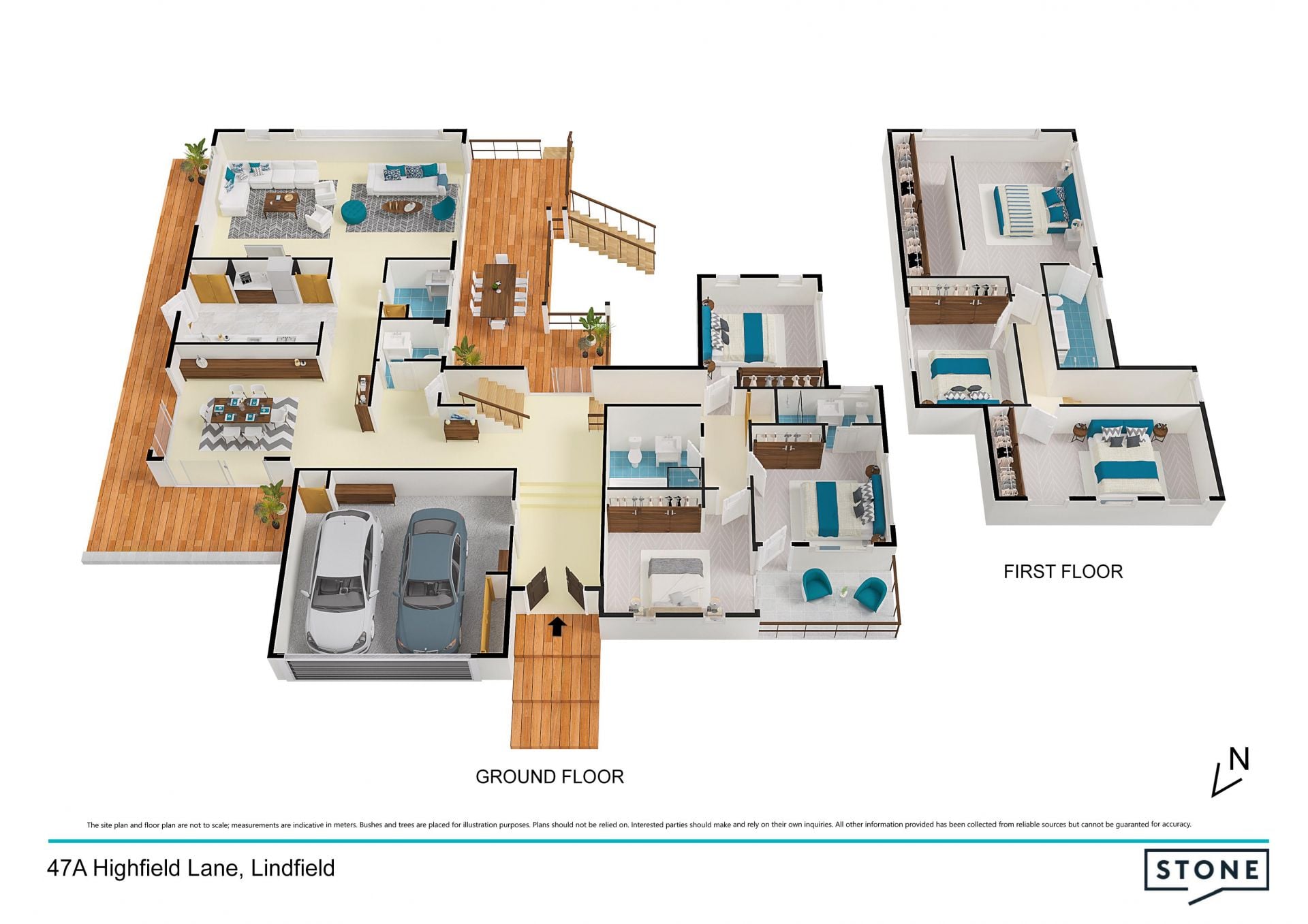Modern excellence in tranquil walk to rail location