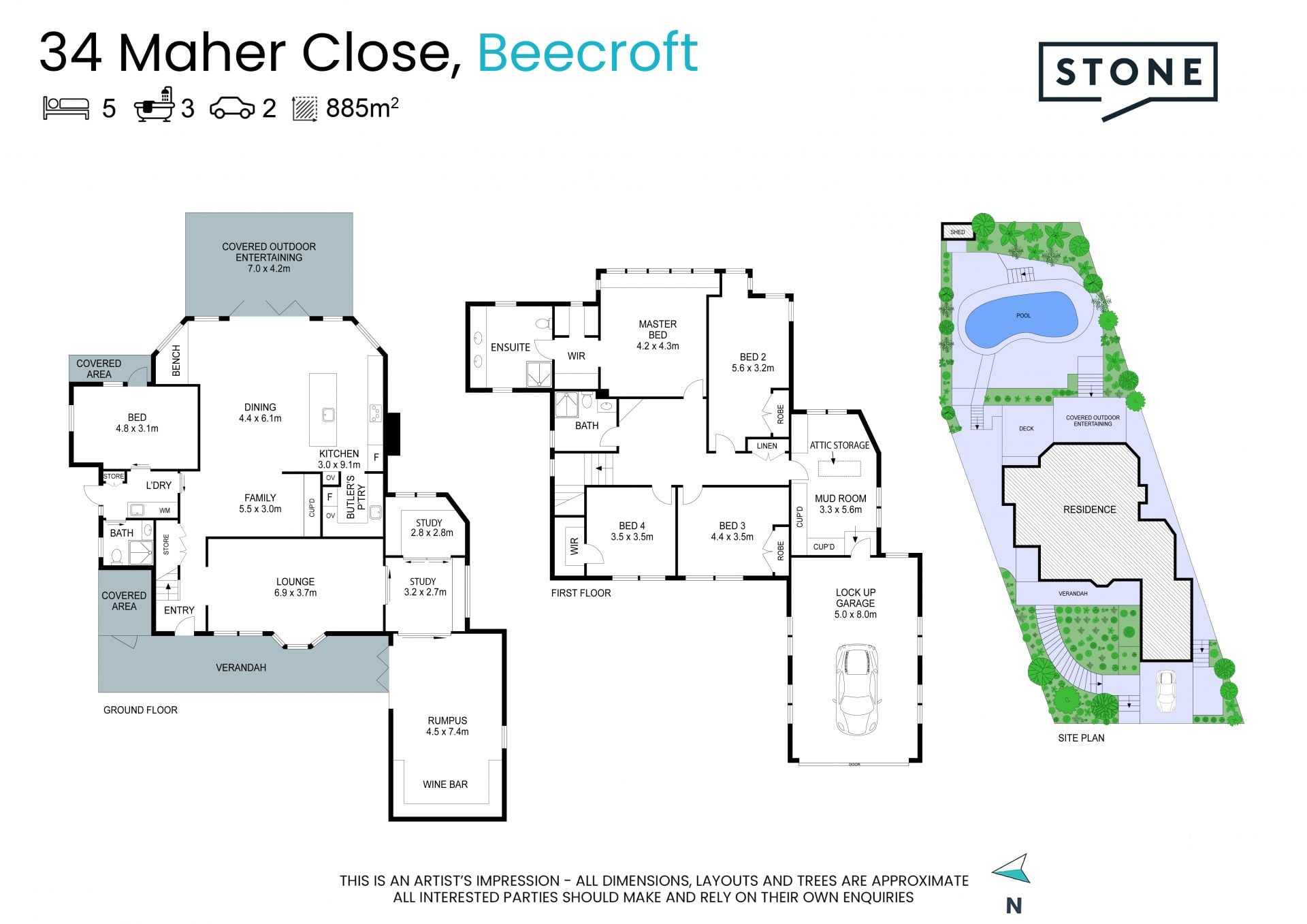 Entertainers dream home with exquisite space and style