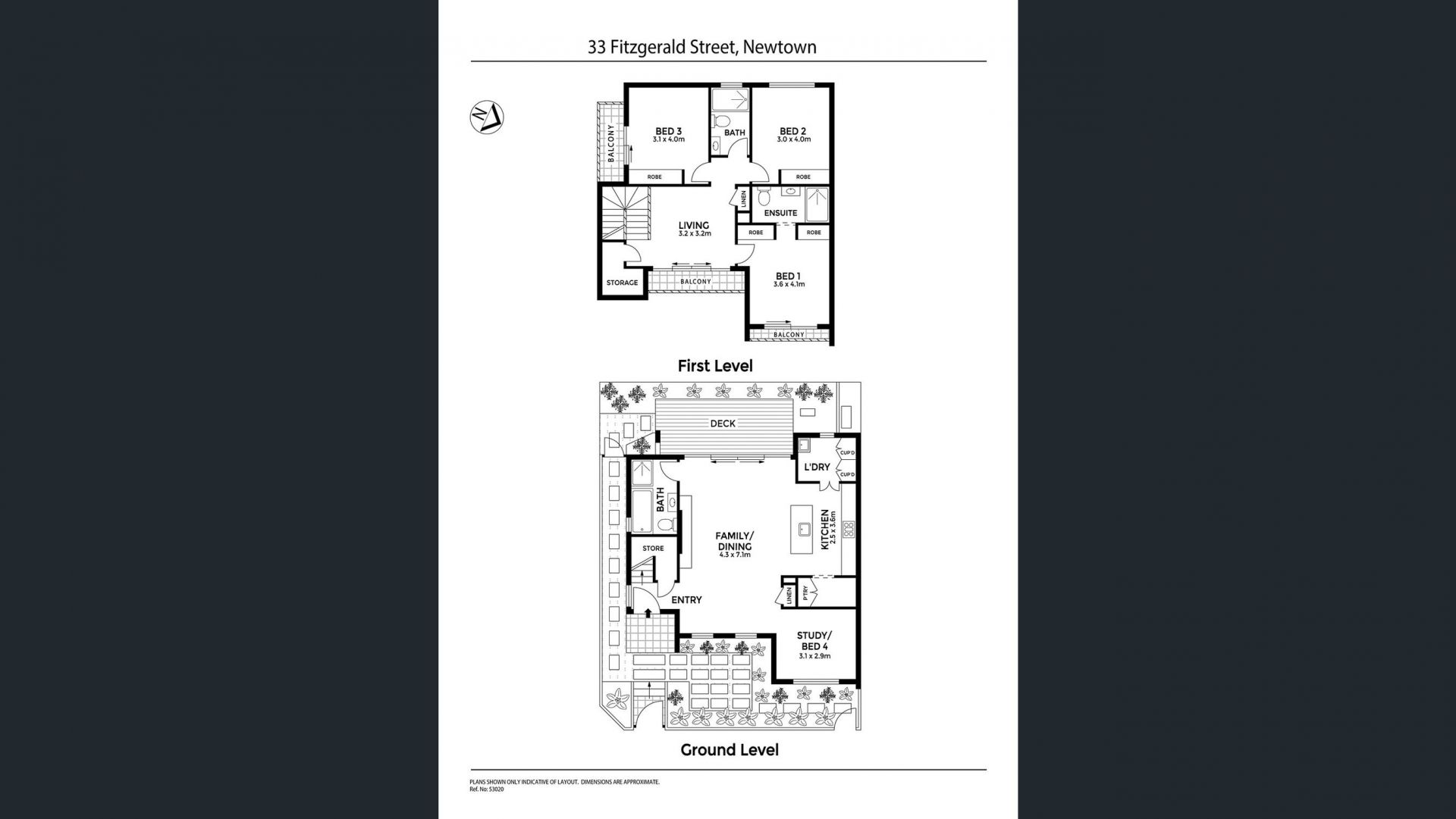 Award winning designer home in a peaceful family setting