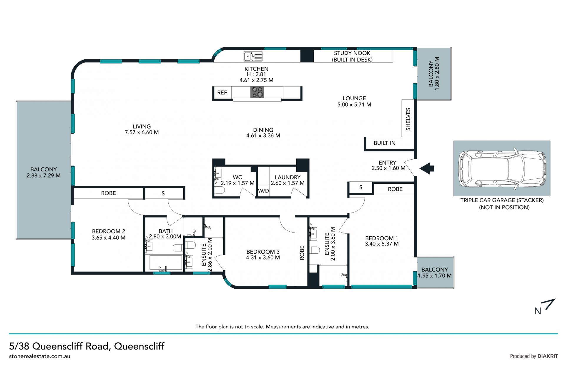 Beachside state-of-the-artwork penthouse with panoramic views