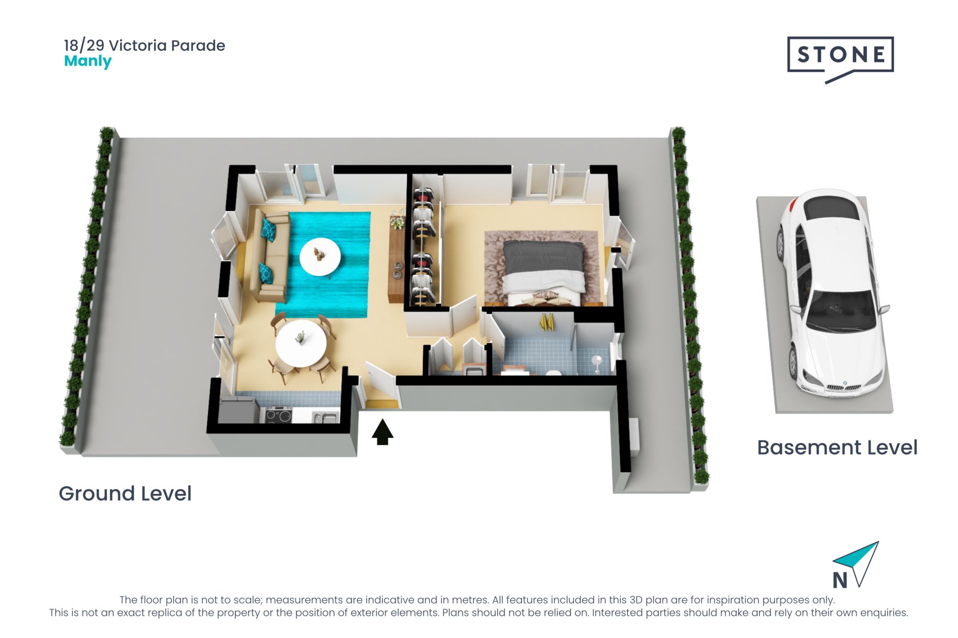 Coastal Courtyard Retreat Just Moments from the Beach
