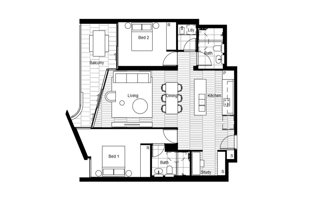 LEASED
MODERN LUXURY APARTMENT IN A GREAT LOCATION