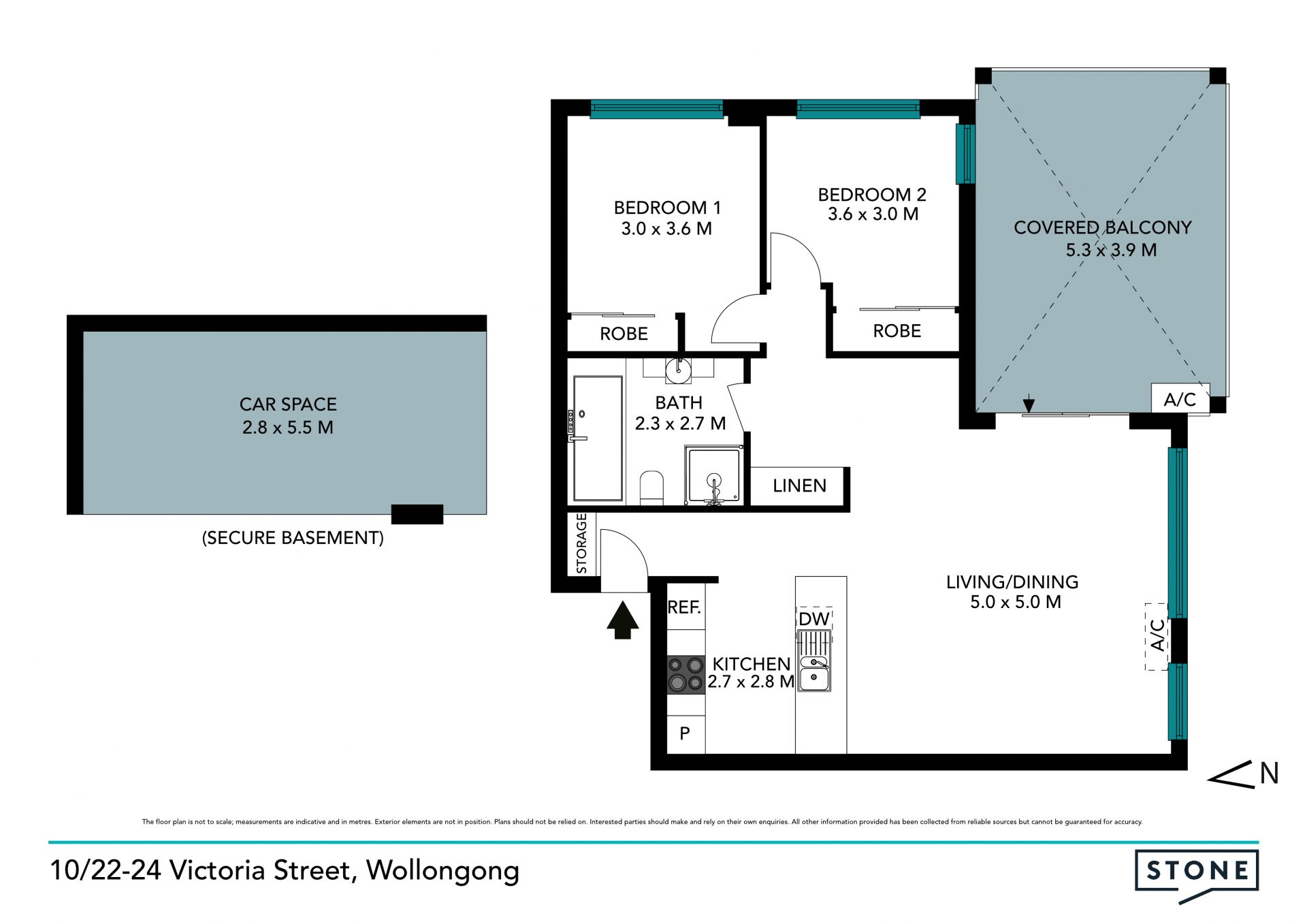 Oversized apartment in the heart of Wollongong