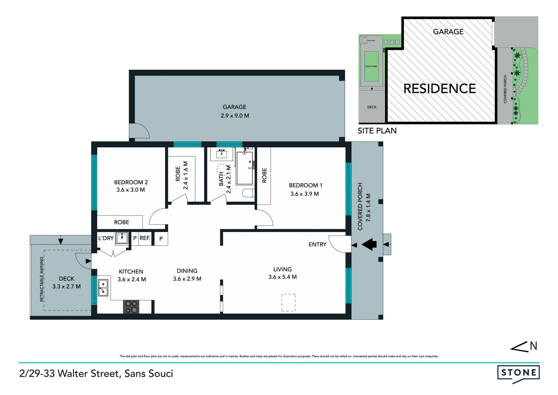 Easycare Beachside Villa with Light, Space and Quality