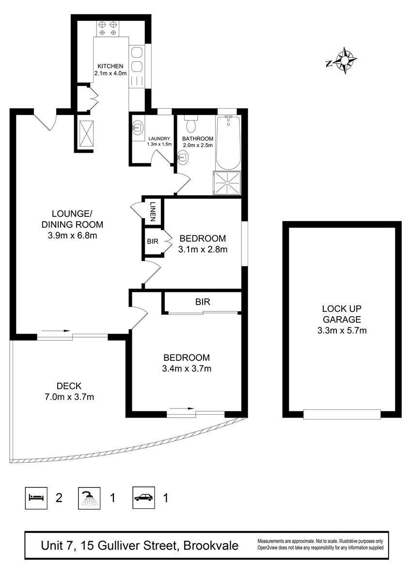 Contemporary Top Floor Apartment