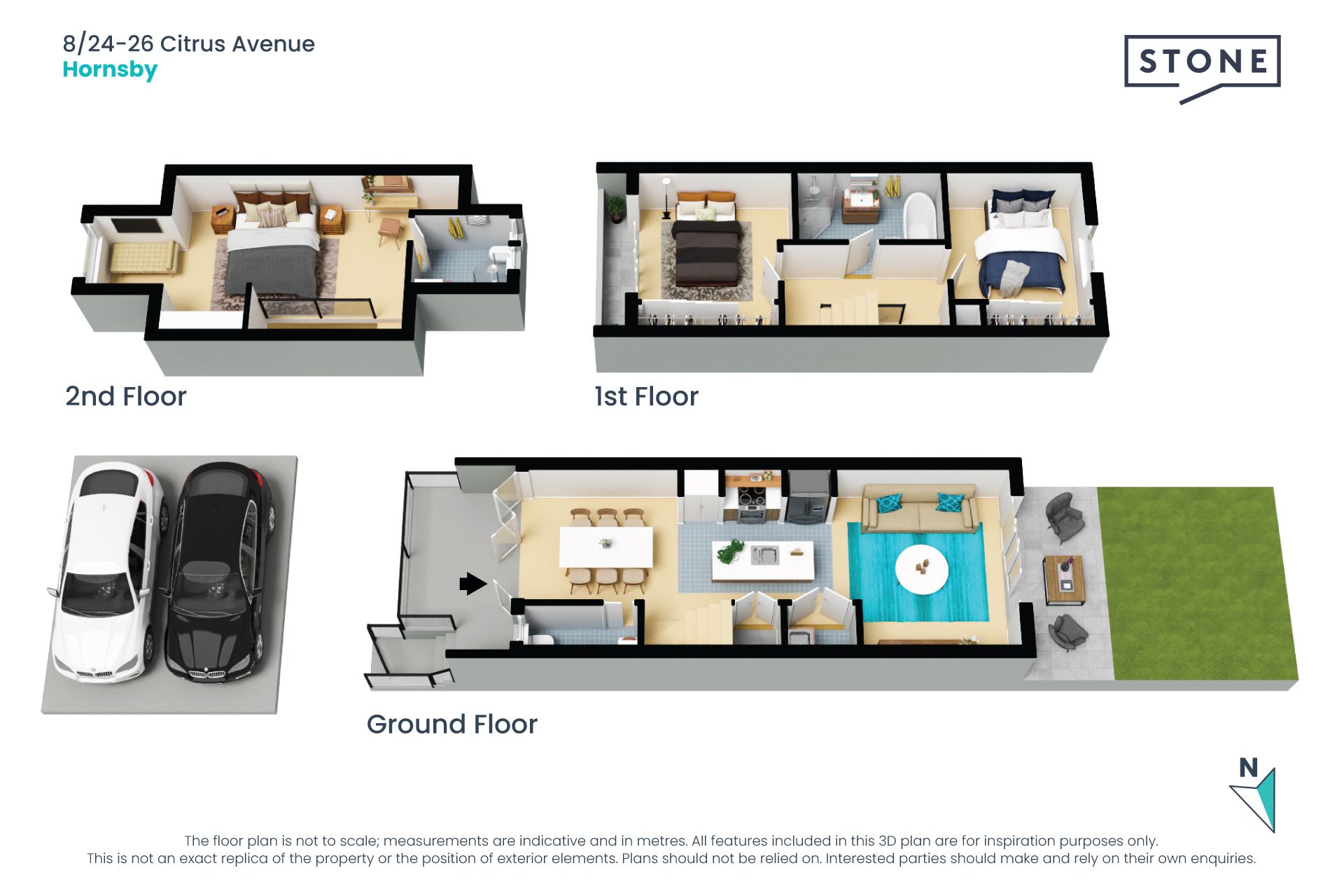 Brand new 3-storey, 3-bedroom luxury home