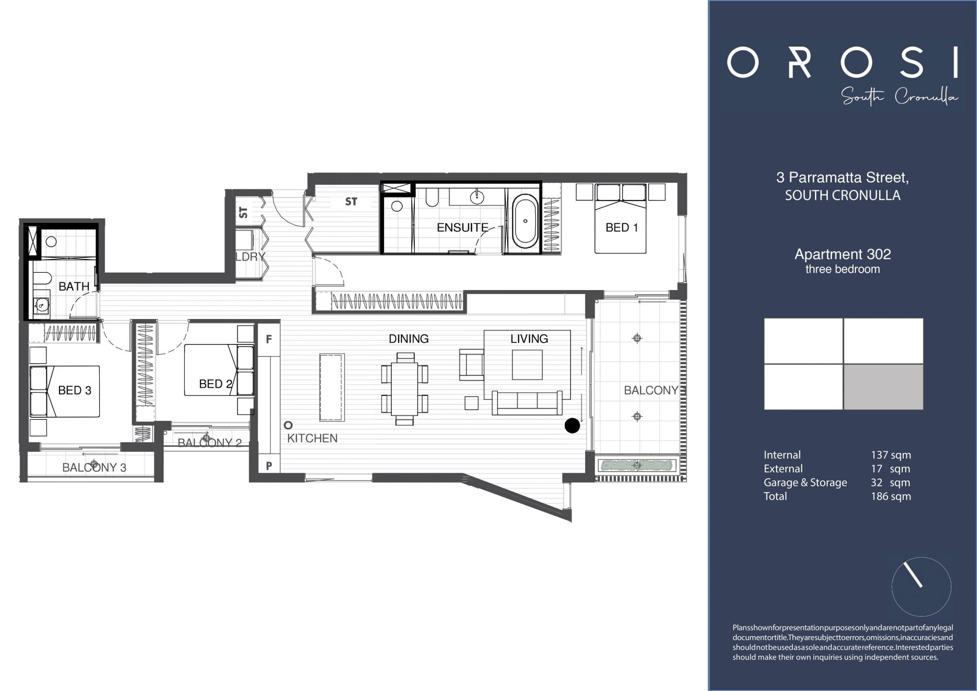 202/OROSI 3 Parramatta Street CRONULLA 2230