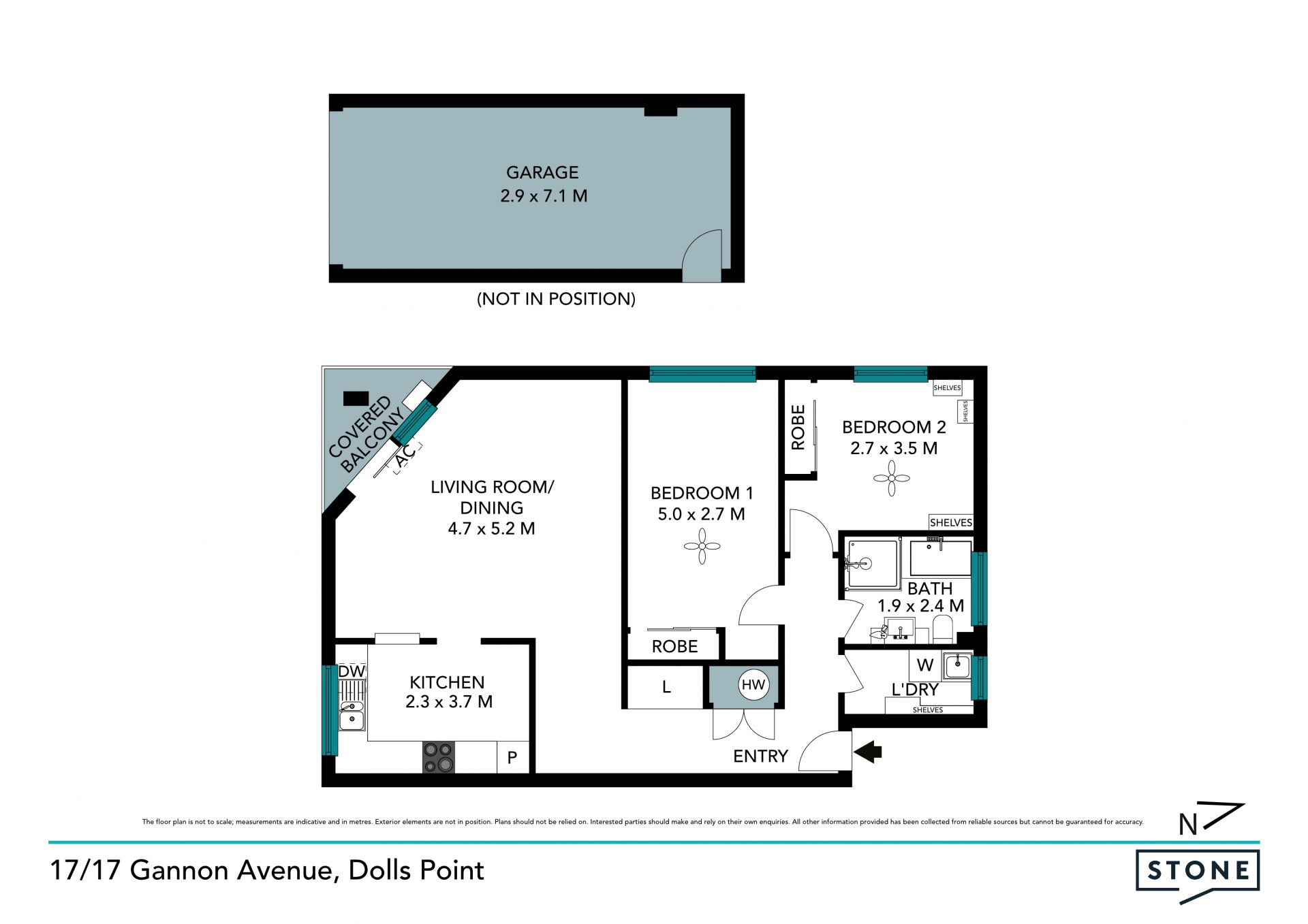 Easy living in a fresh and bright apartment