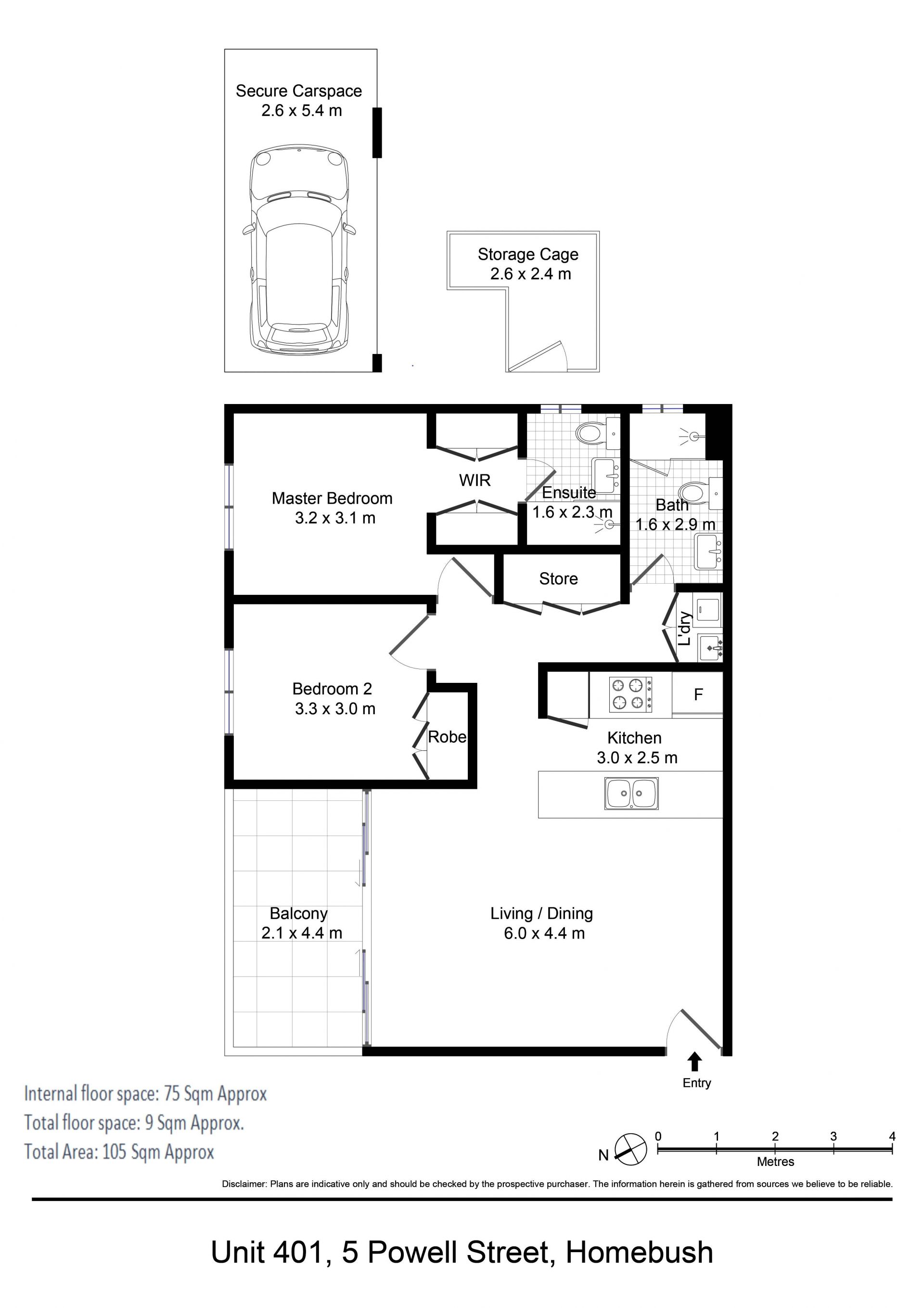Under Offer !!!Generous North Facing Modern Apartment