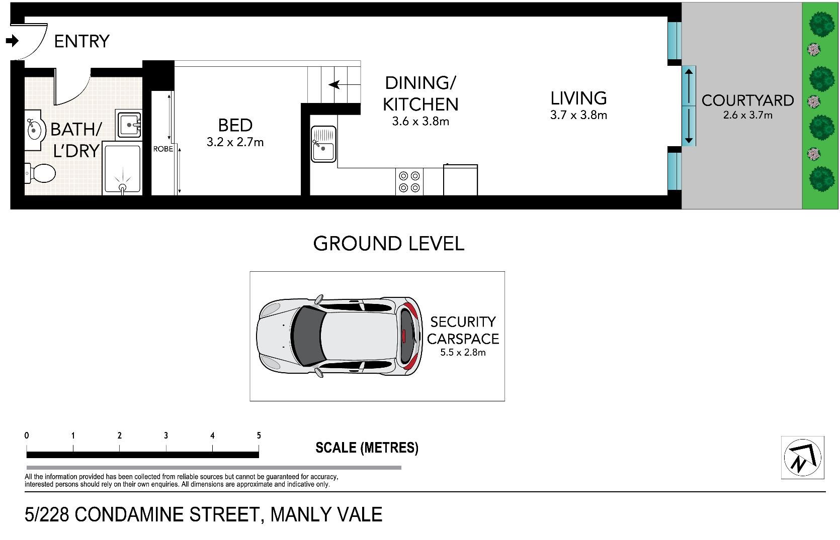 Ground floor apartment close to everything