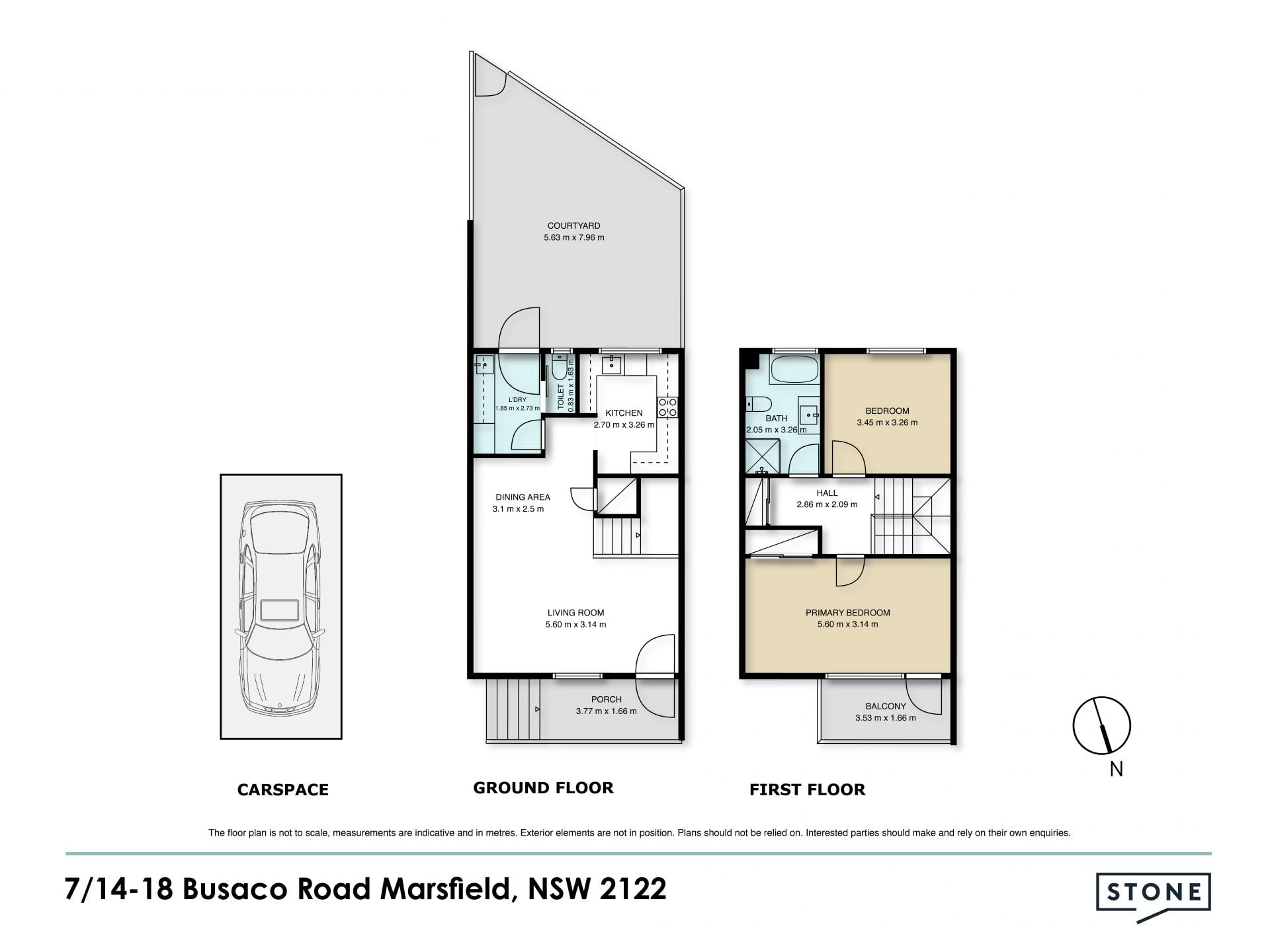 Beautifully Renovated Full Brick Townhouse with Leafy Outlook