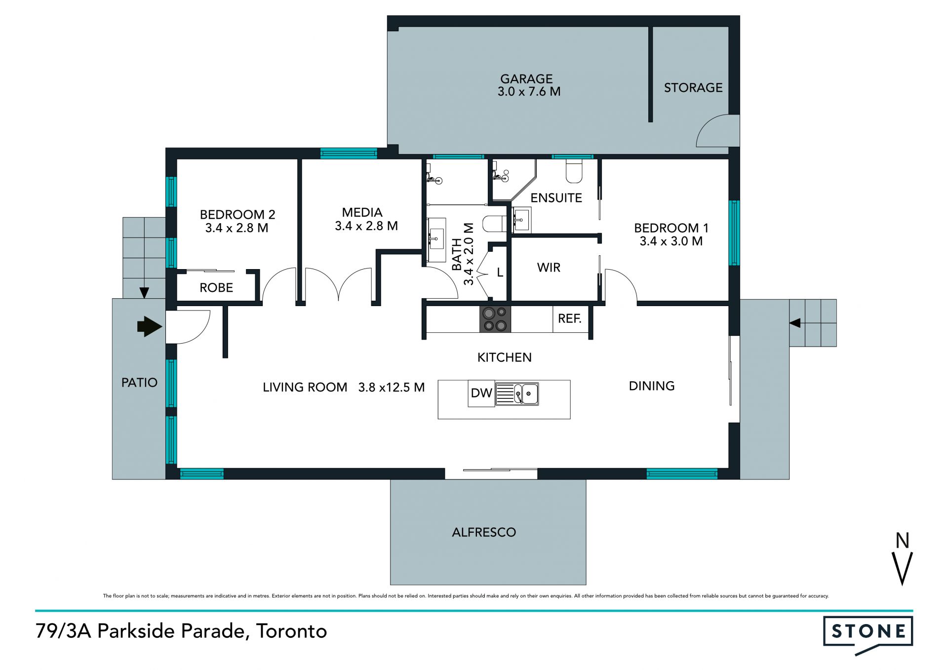 Modern and easycare over 55's living