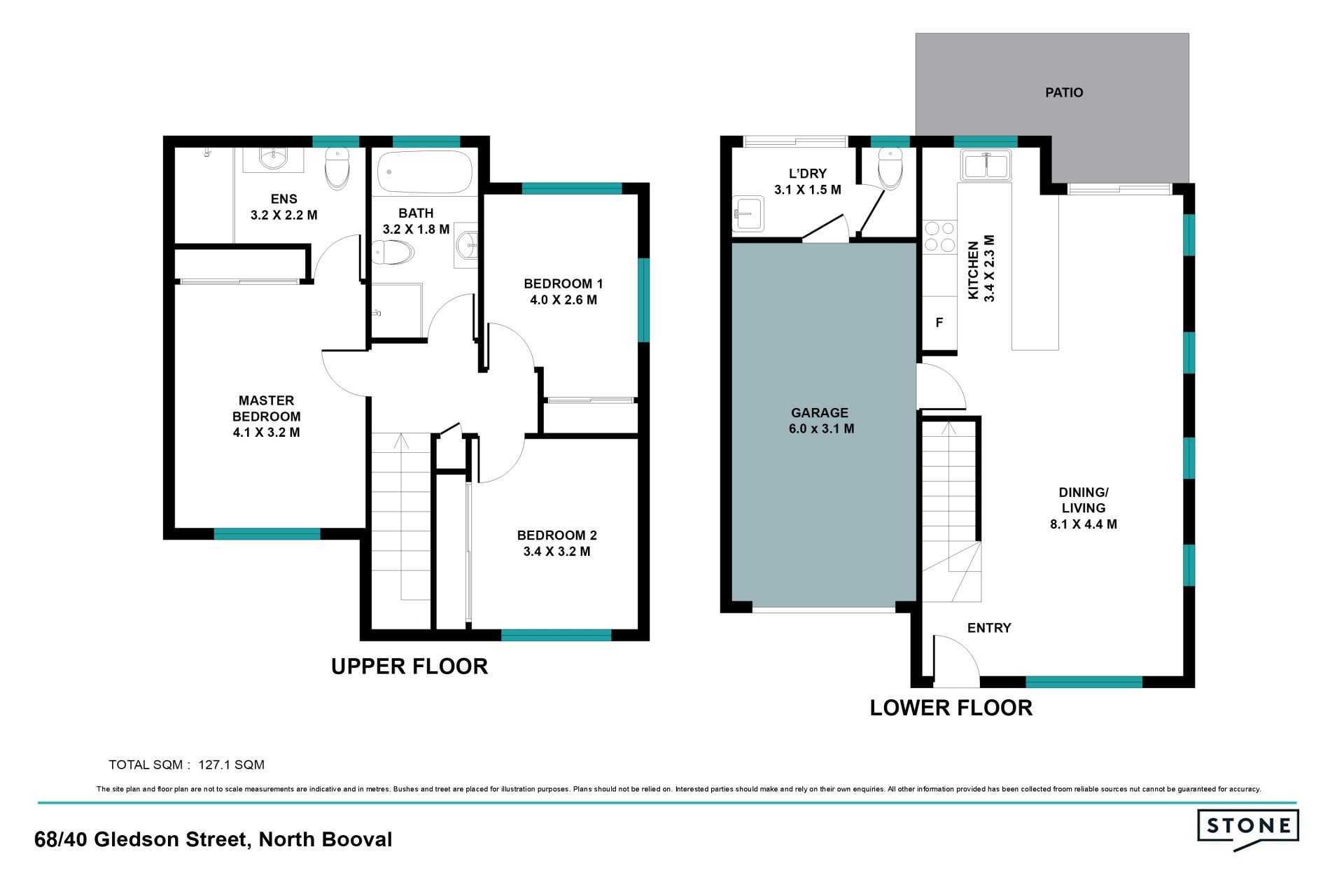 Spacious living in a quiet location!