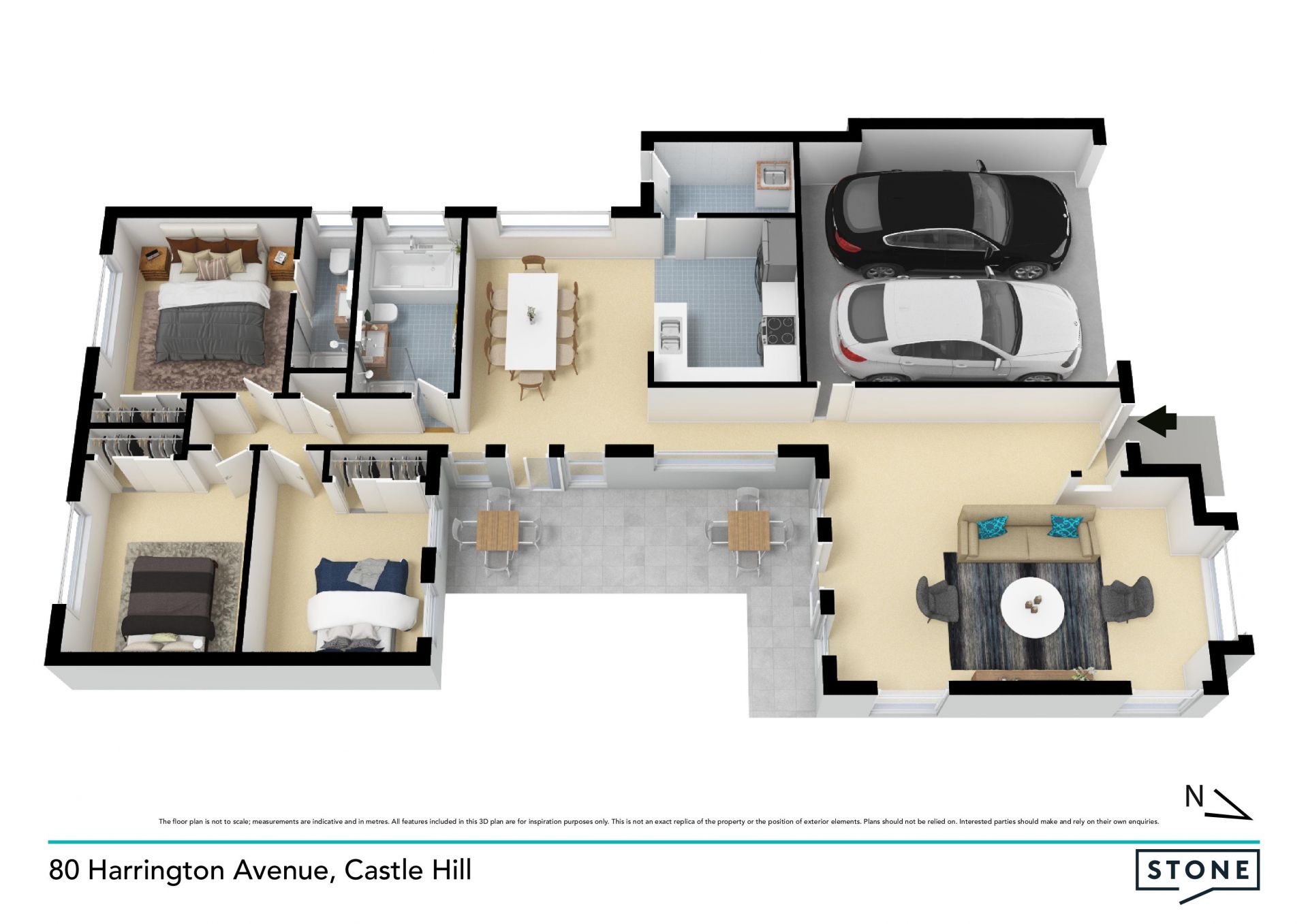 Pristine, single level & easy care