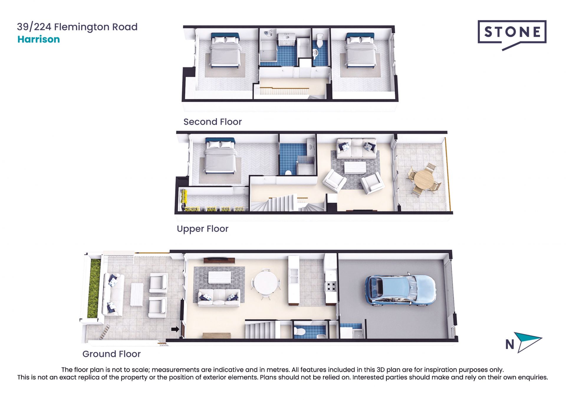 Spacious Multi-Level Living with Private Master Suite