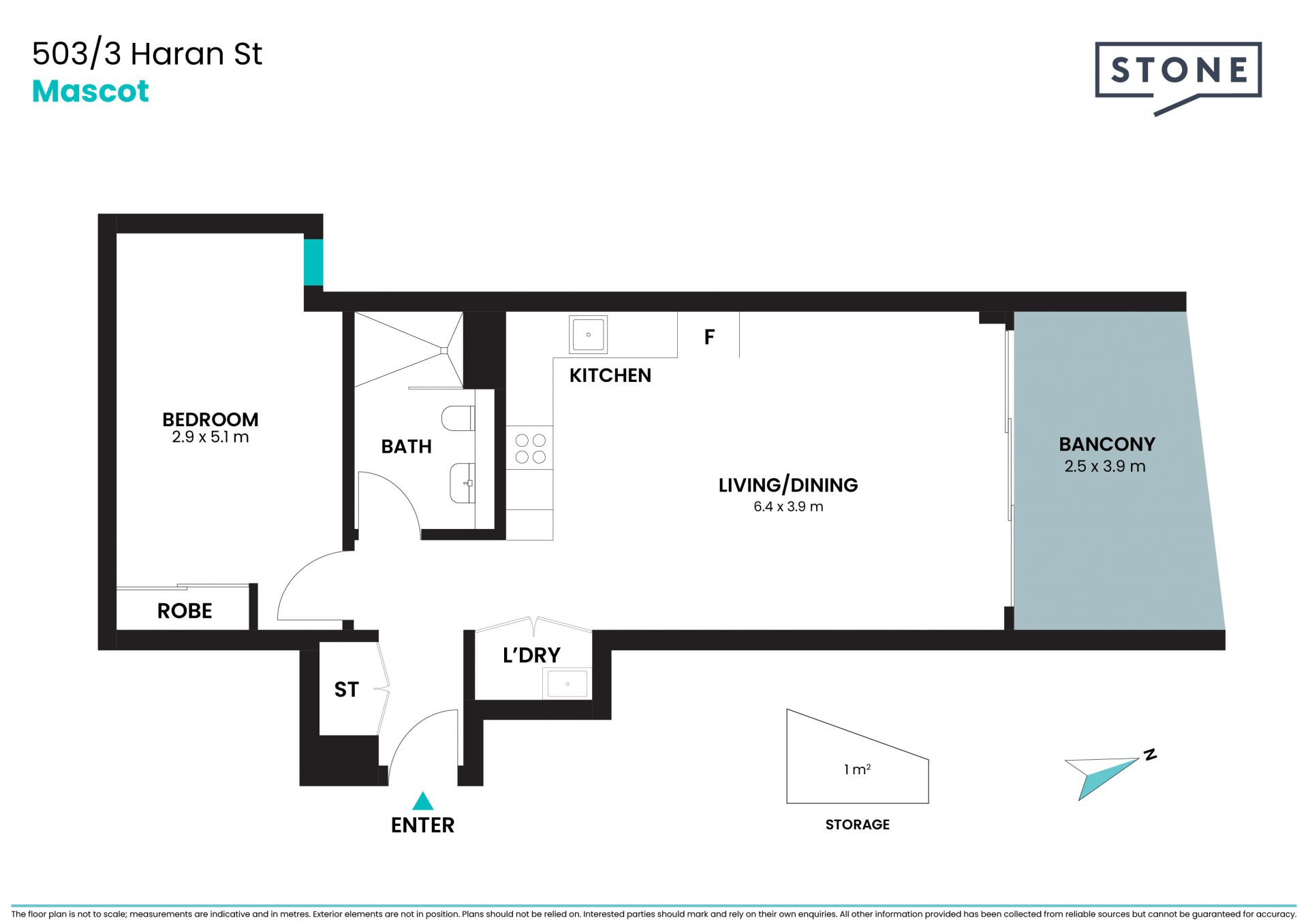 Luxury One-Bedroom for Sale in 'Escada' Mascot
