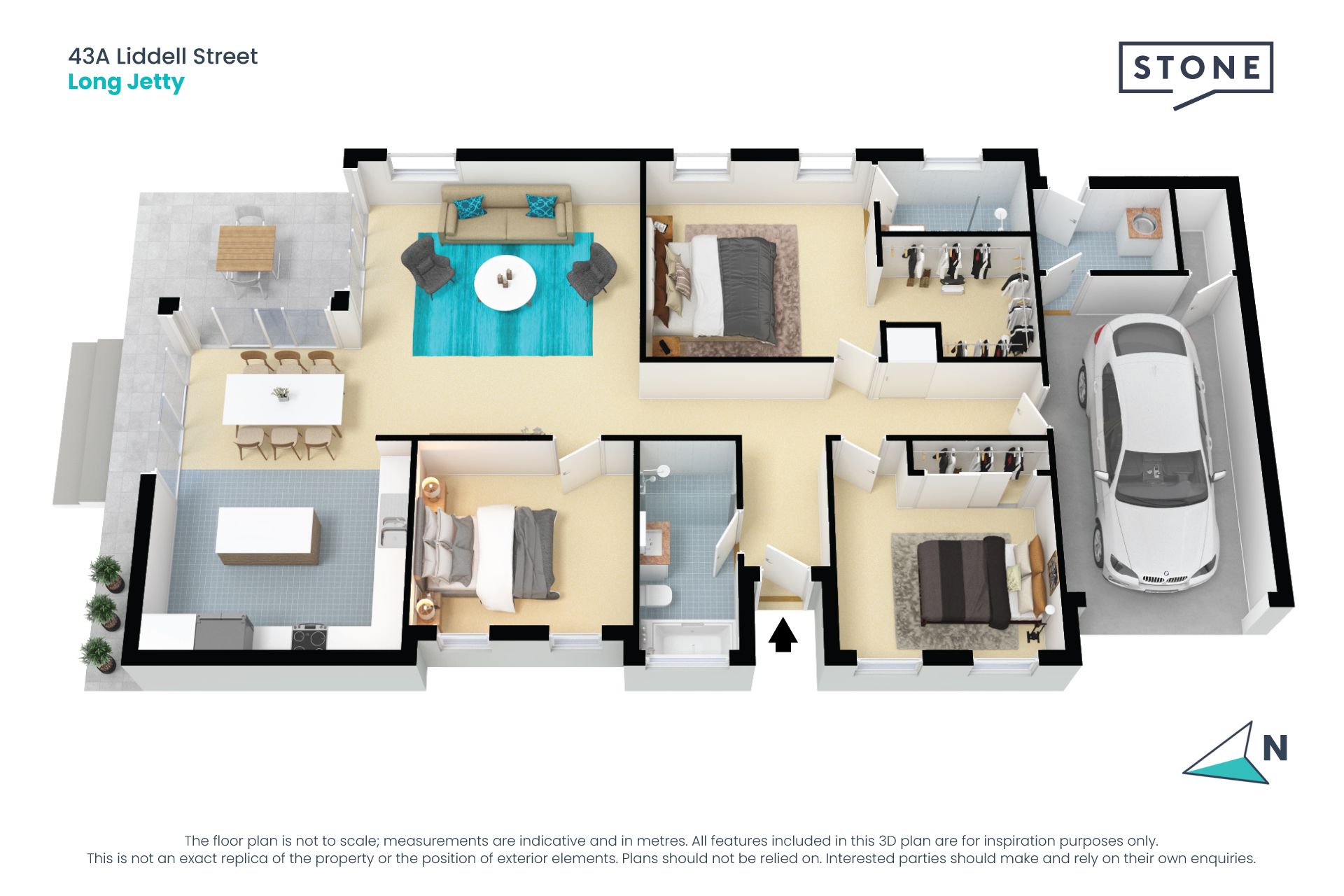 Brand new single level villa on Torrens Title minutes from Shelly beach