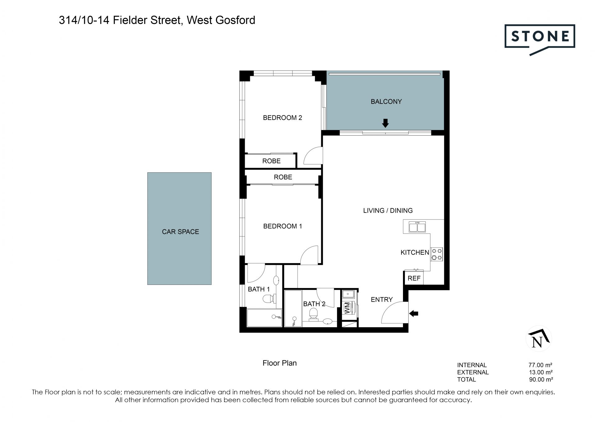 Stylish 2-Bedroom Apartment in Prime West Gosford Location!