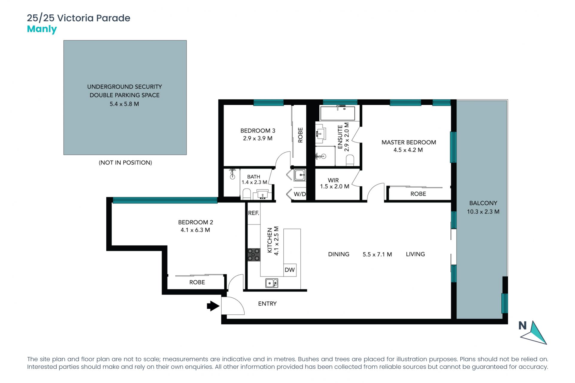 North facing penthouse entertainer within footsteps to the sand