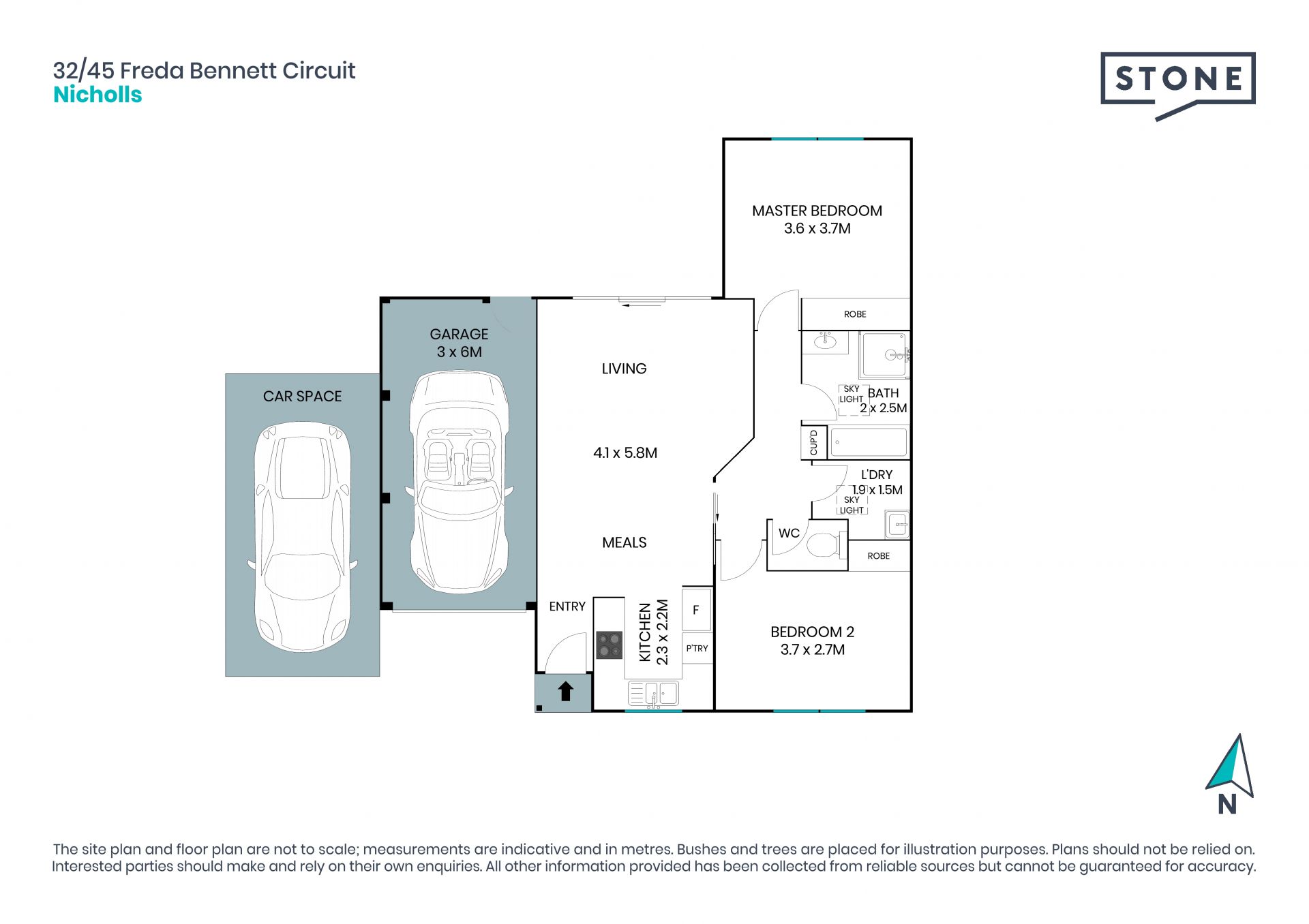 Freshly updated and turnkey ready!