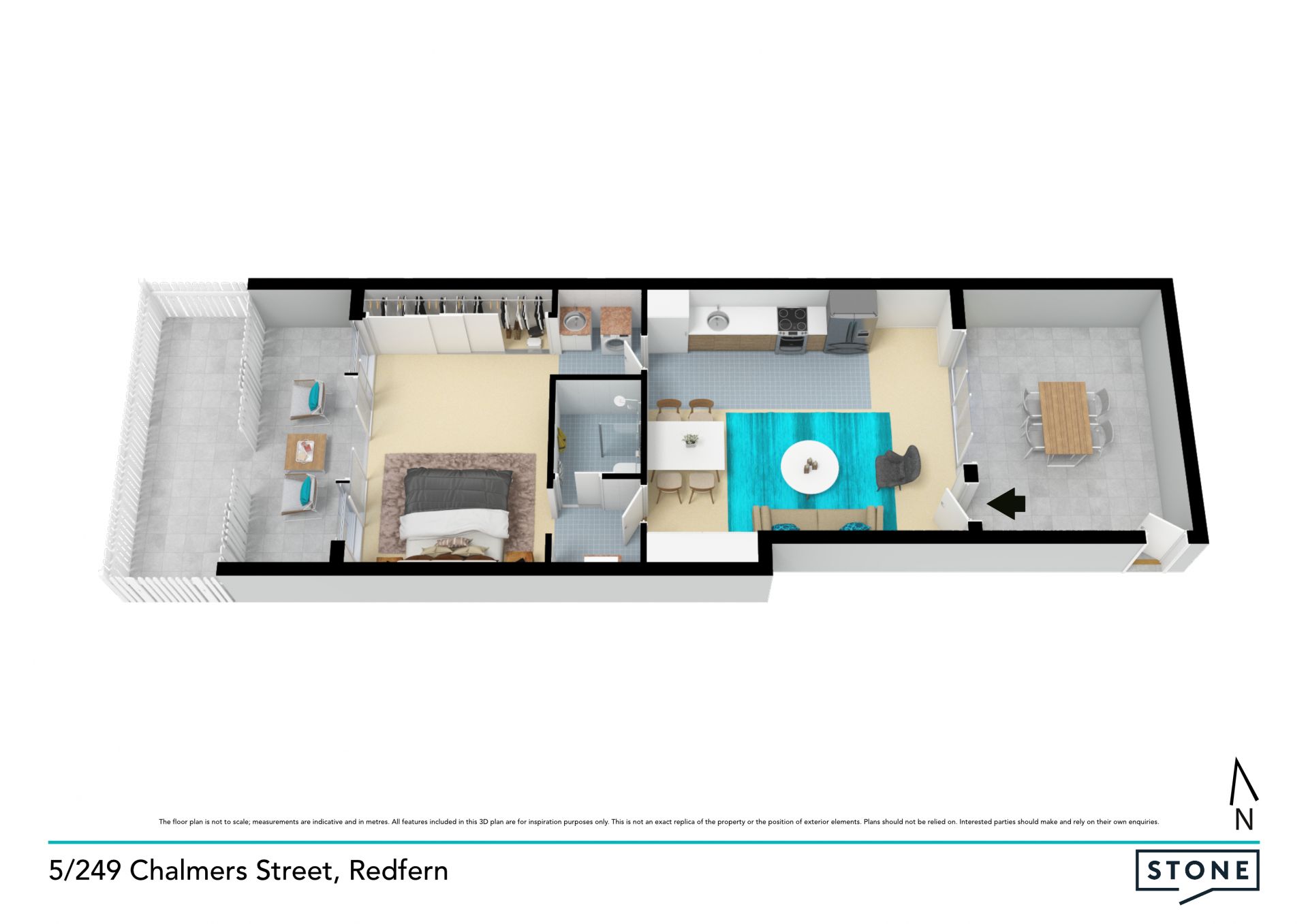Courtyard apartment offers a stylish urban haven