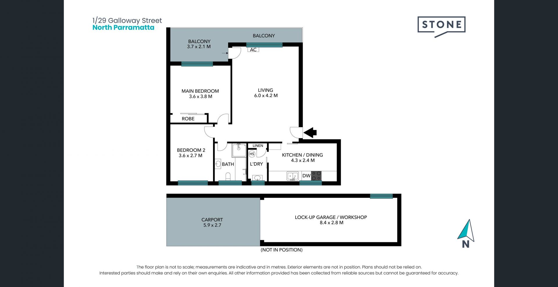 Spacious 2-Bedroom Apartment in Prime North Parramatta Location