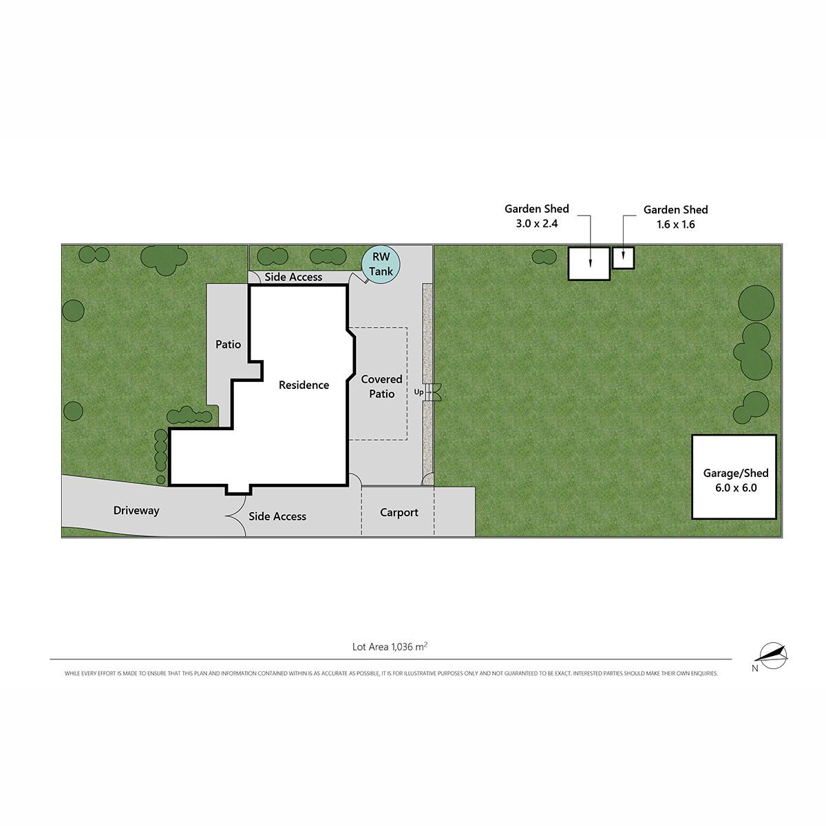 LARGE 1,039M2 ALLOTMENT