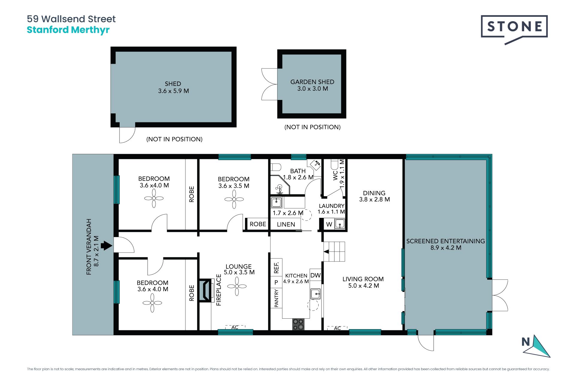 Plenty of Space + Rear Lane Access