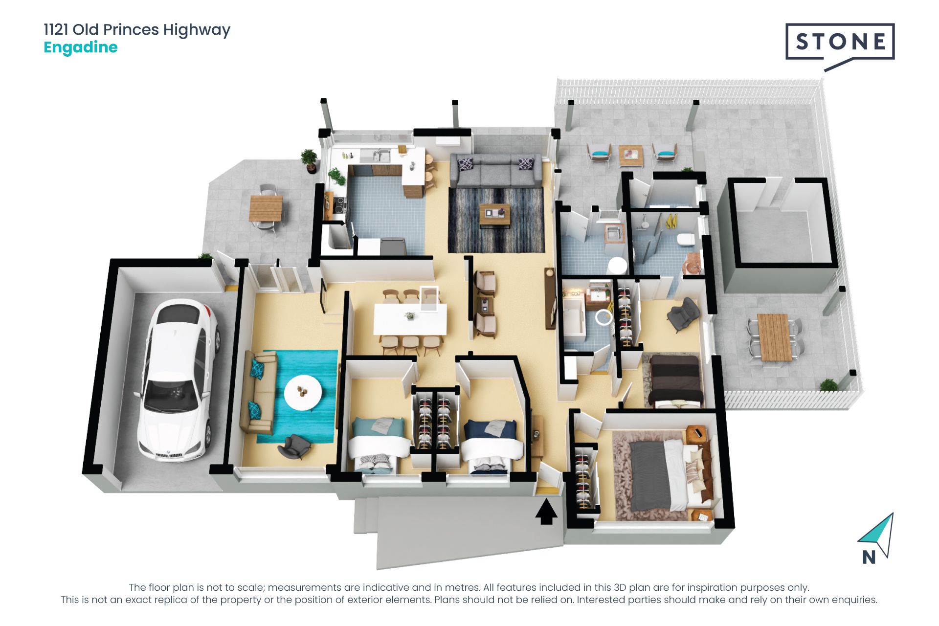 A prized location of convenience and stylish design
