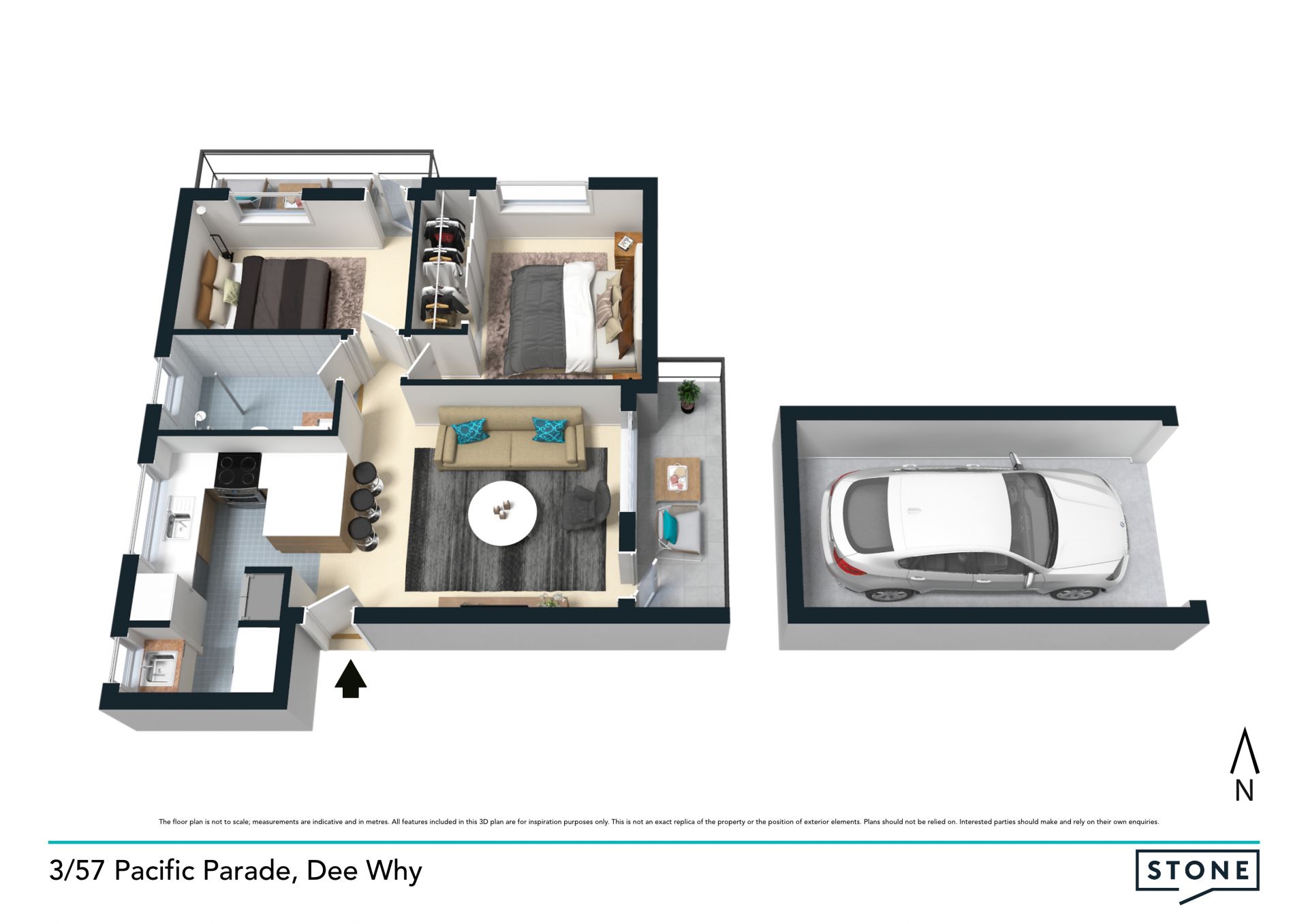 Contemporary two-bedder in the heart of Dee Why