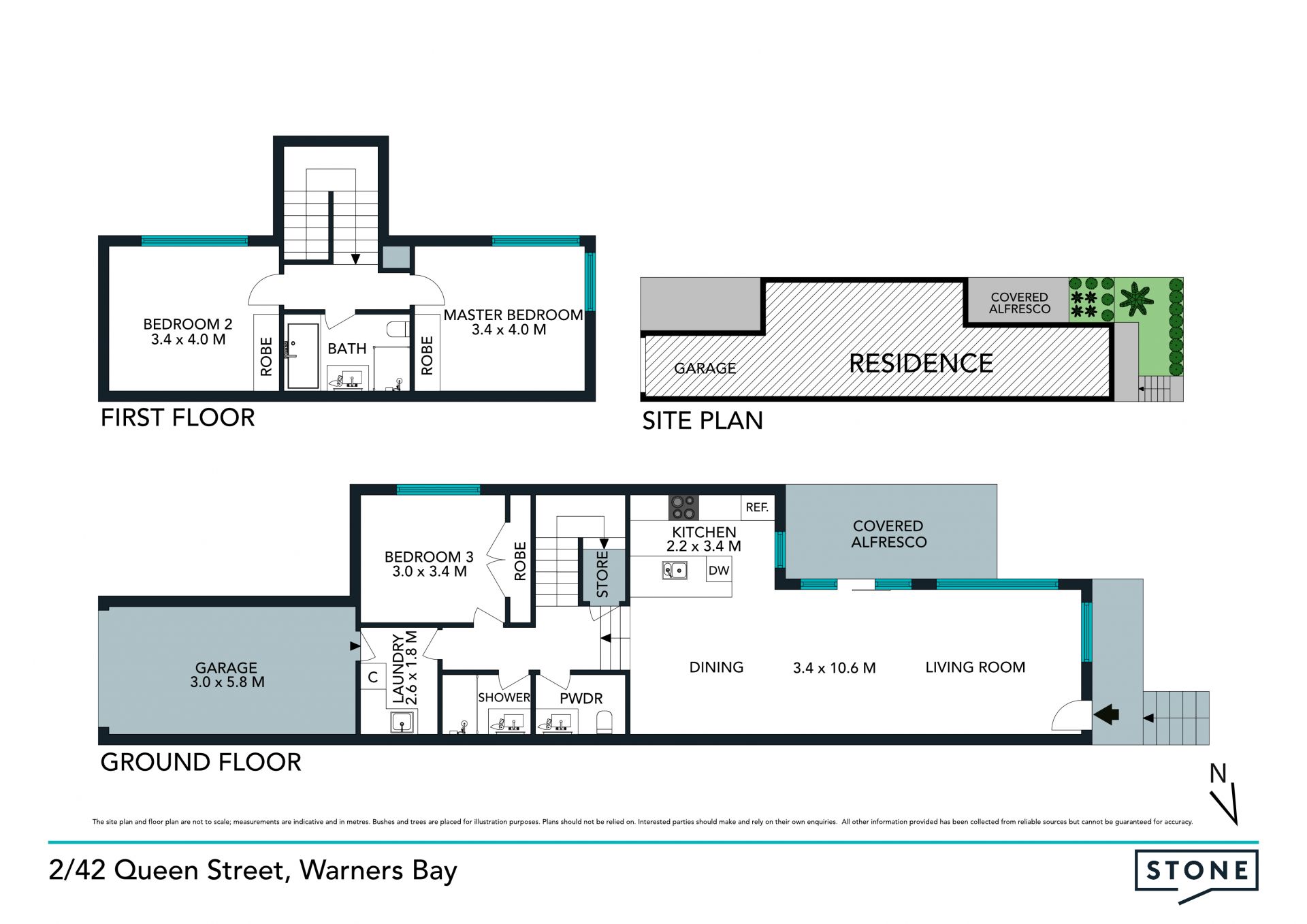 Stylish semi close to all the action
