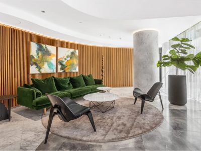 Two bedroom unit with parking in Vantage Residences