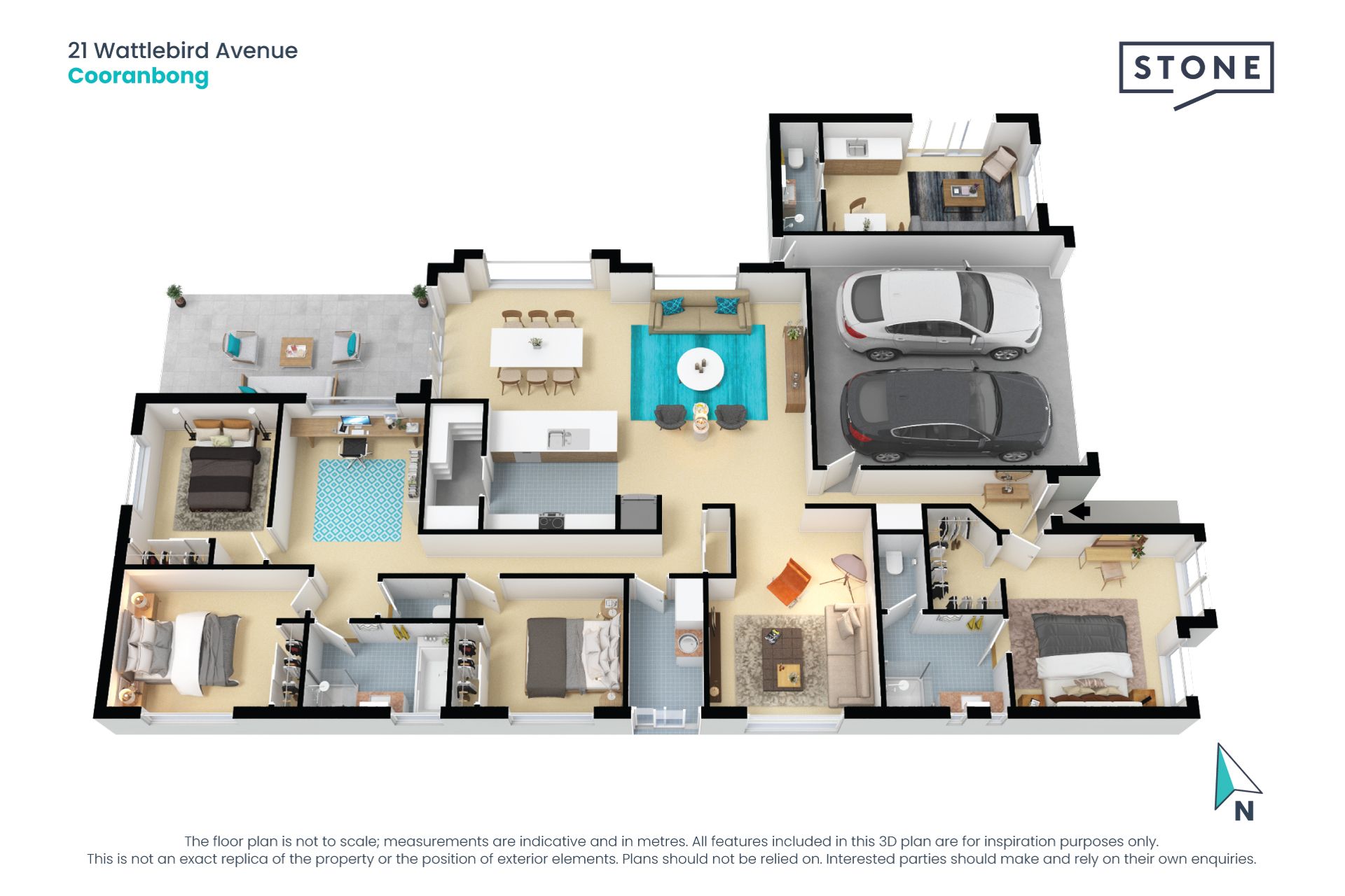 Immaculate modern family home with bonus studio retreat
