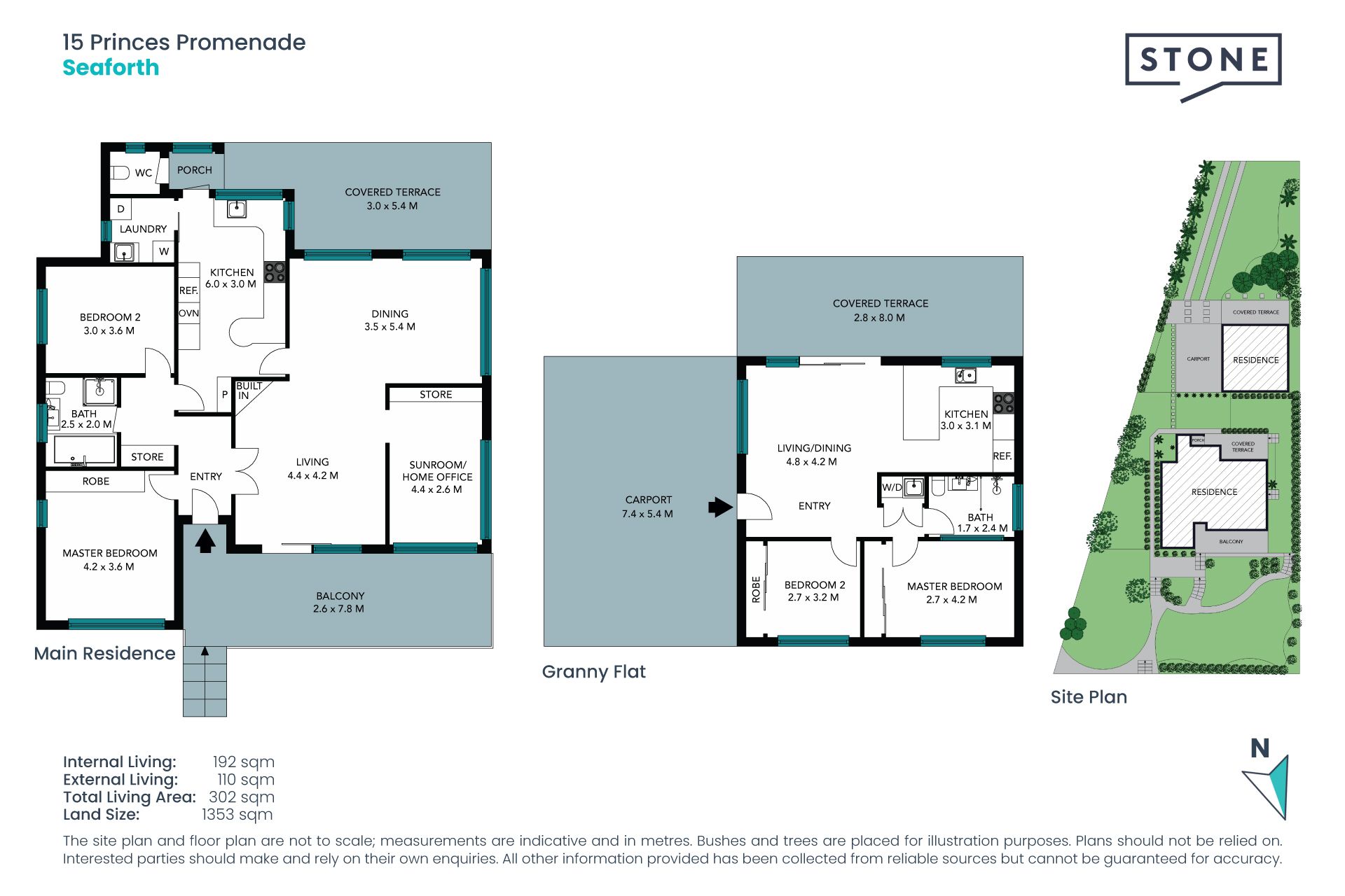 Huge 1,353 sqm north-facing block ripe with potential - Enter via Sunset Lane