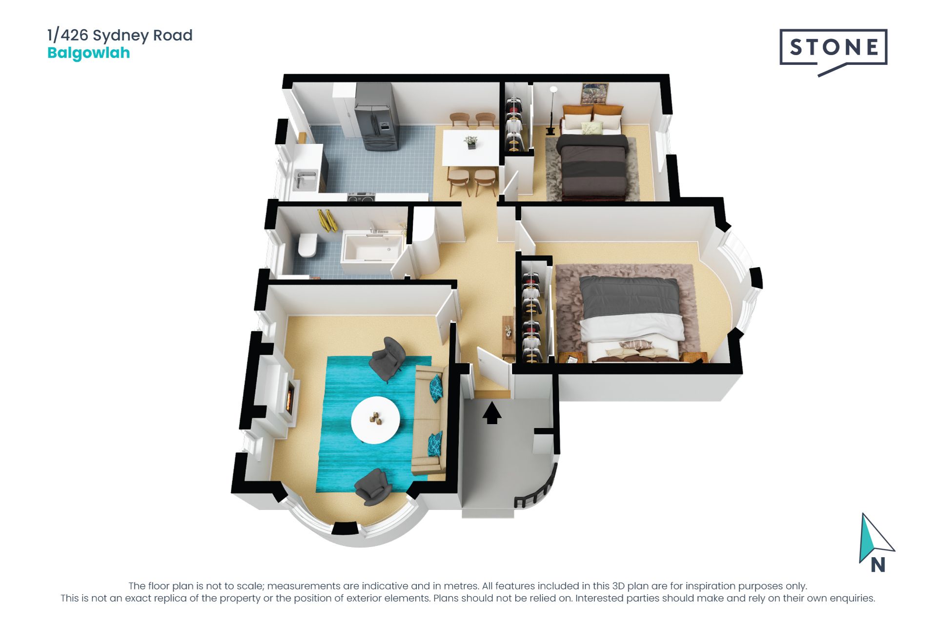 Gorgeous garden apartment in key central location