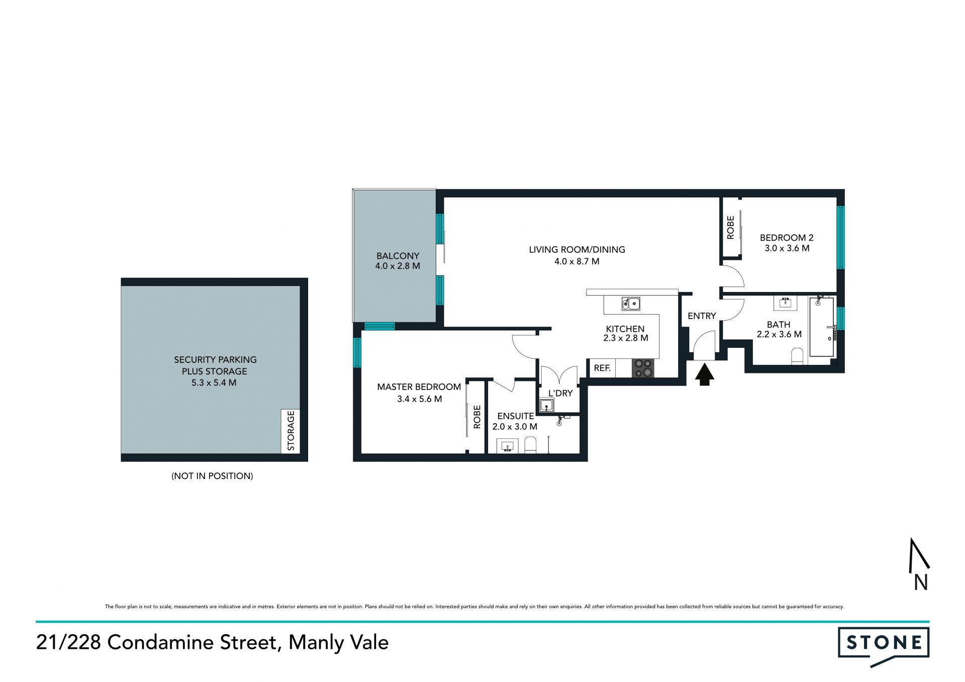 Executive lifestyle apartment in convenient location