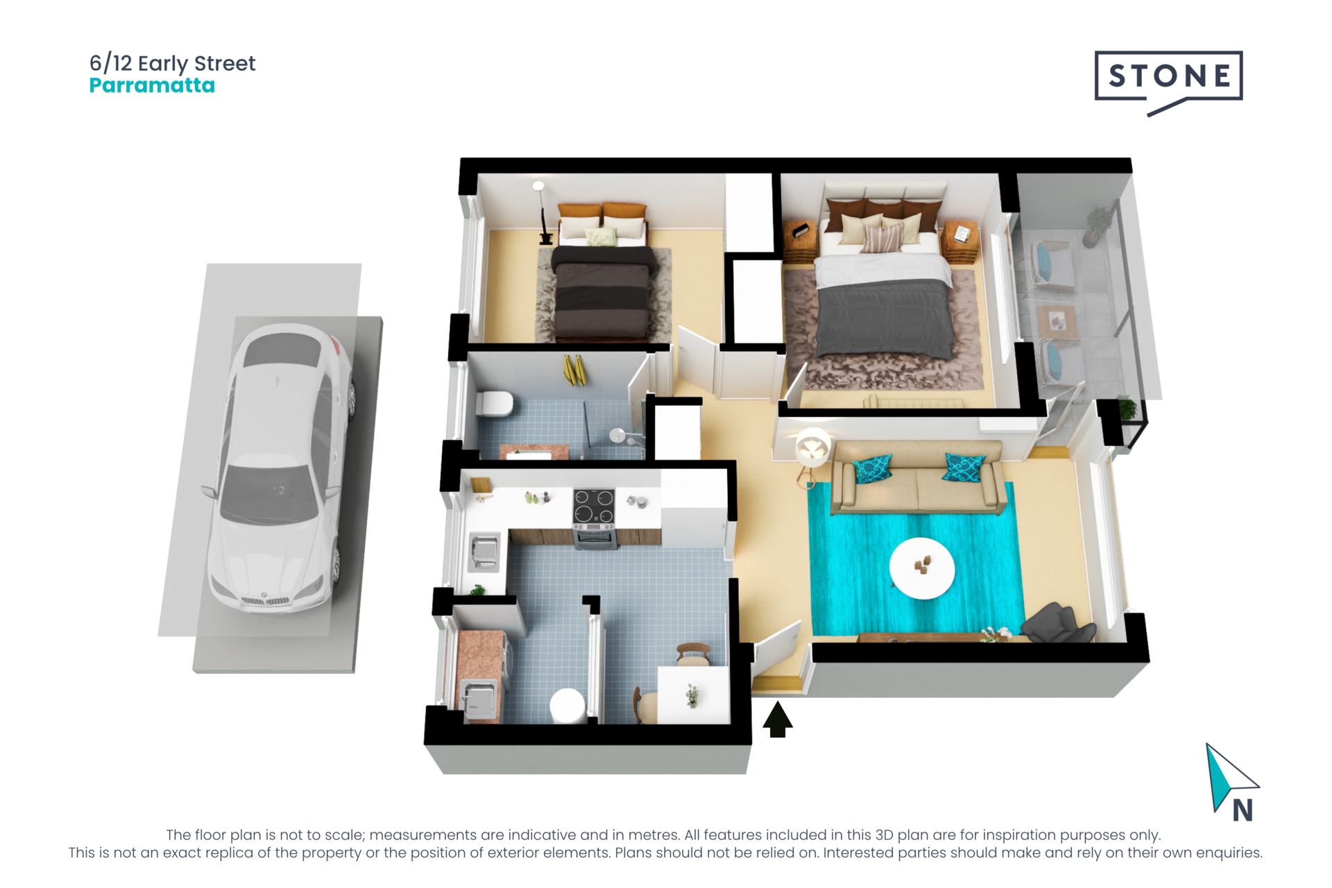 Newly renovated apartment in Quiet location