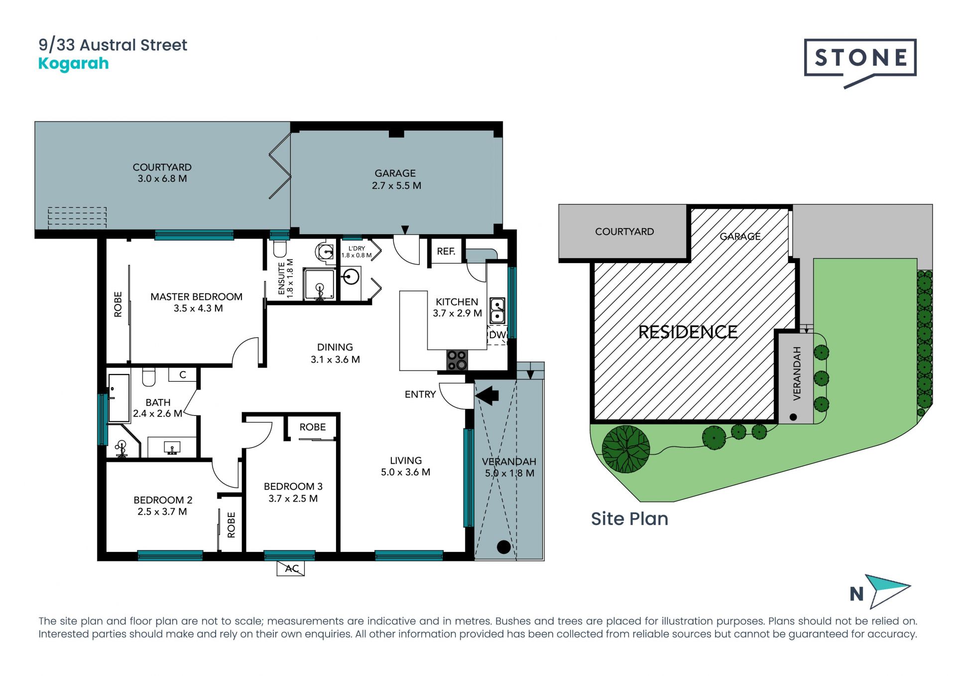 Front villa with lifestyle convenience