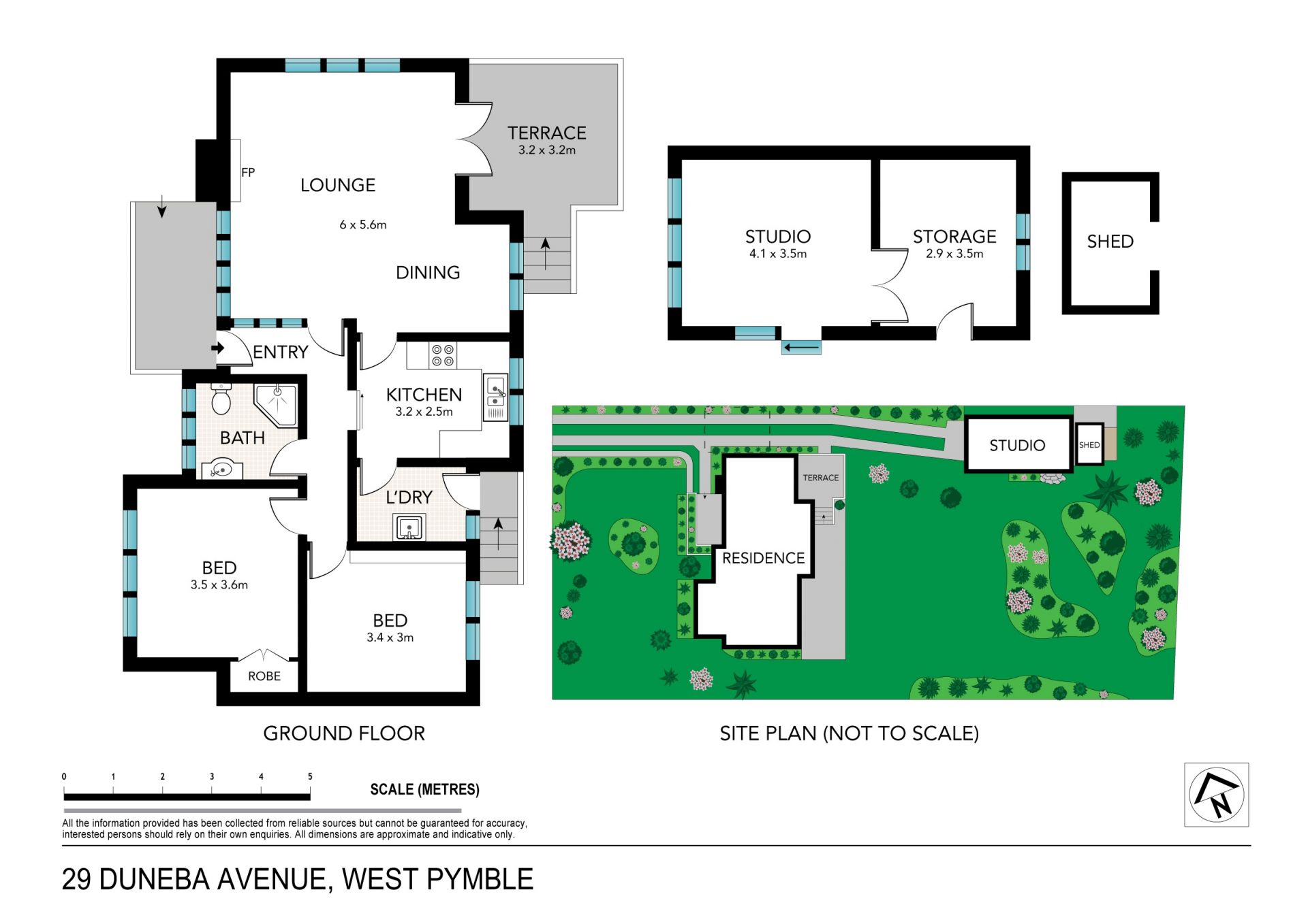 Peace, convenience & near level land