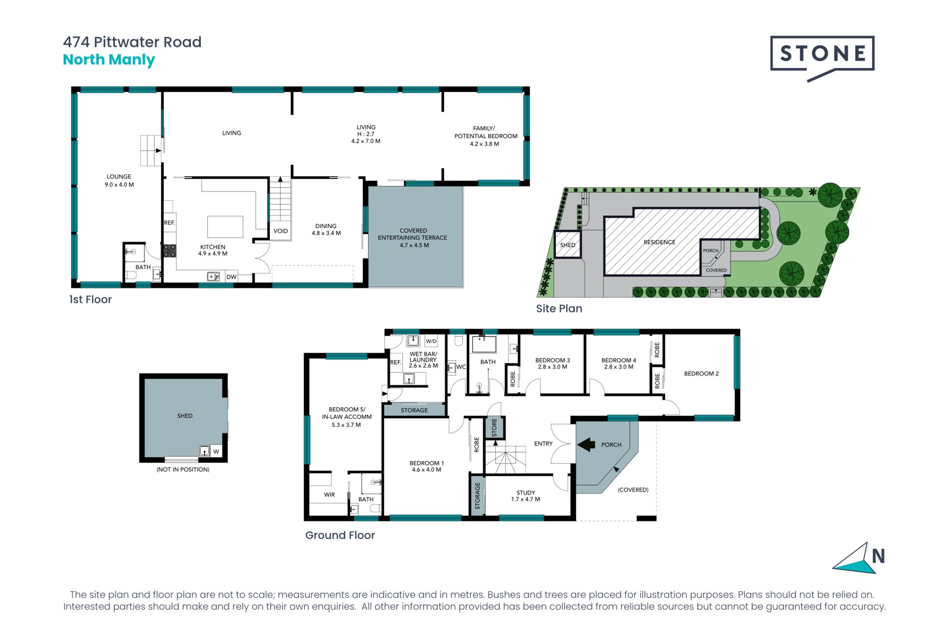 Substantial and versatile haven adjacent reserve