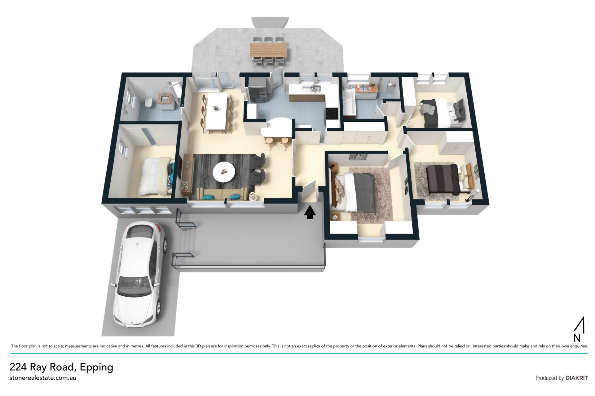Family living combining privacy and proximity