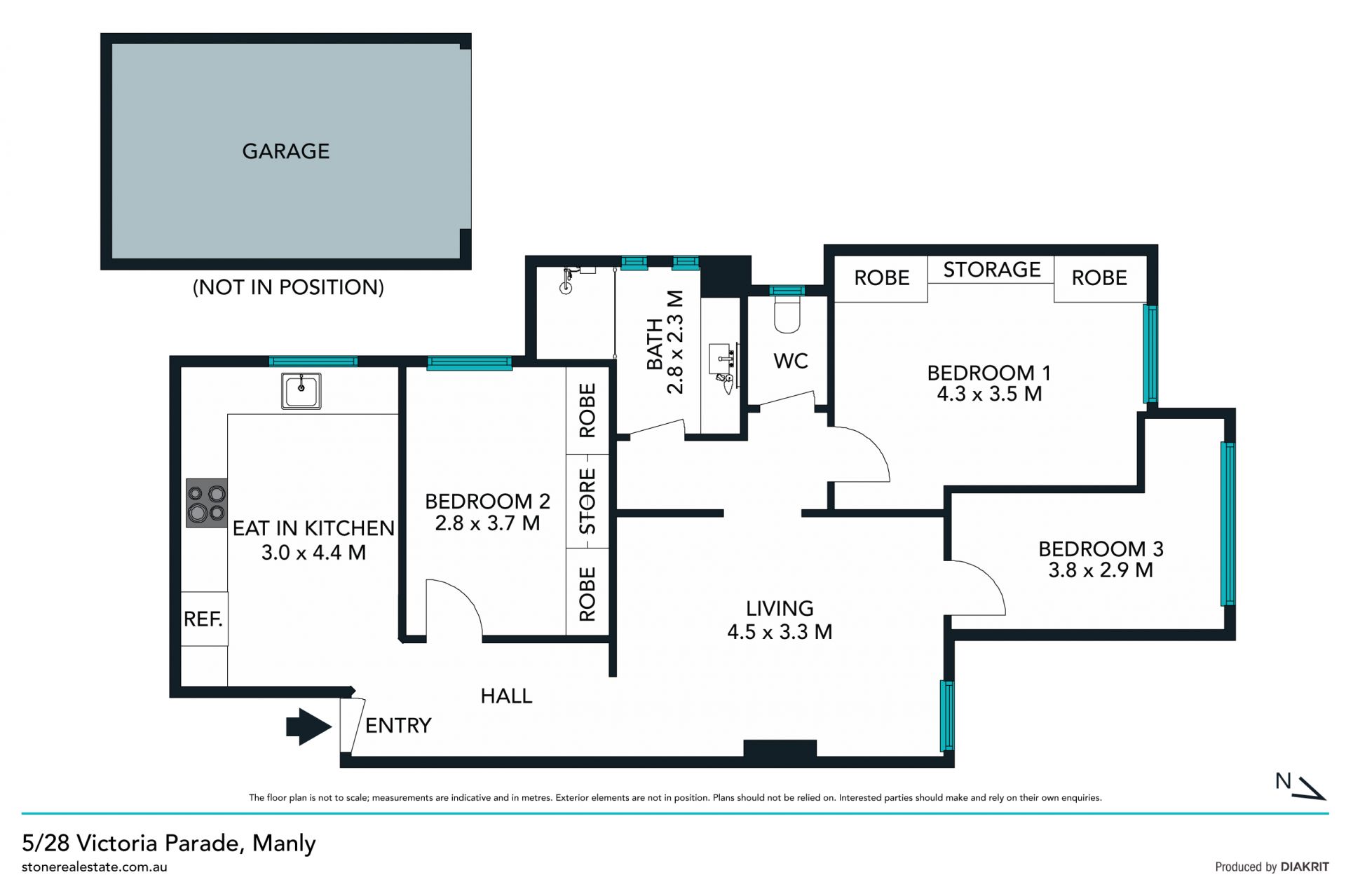 Renovated apartment footsteps to beach