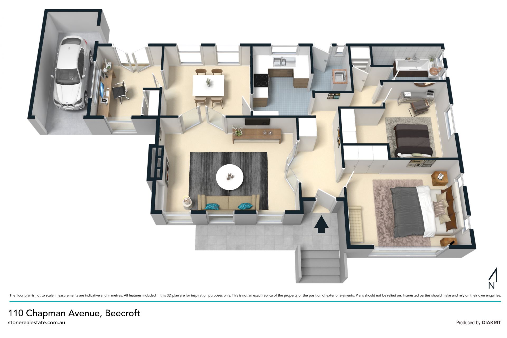 Double brick cottage on large 1,252sqm block
