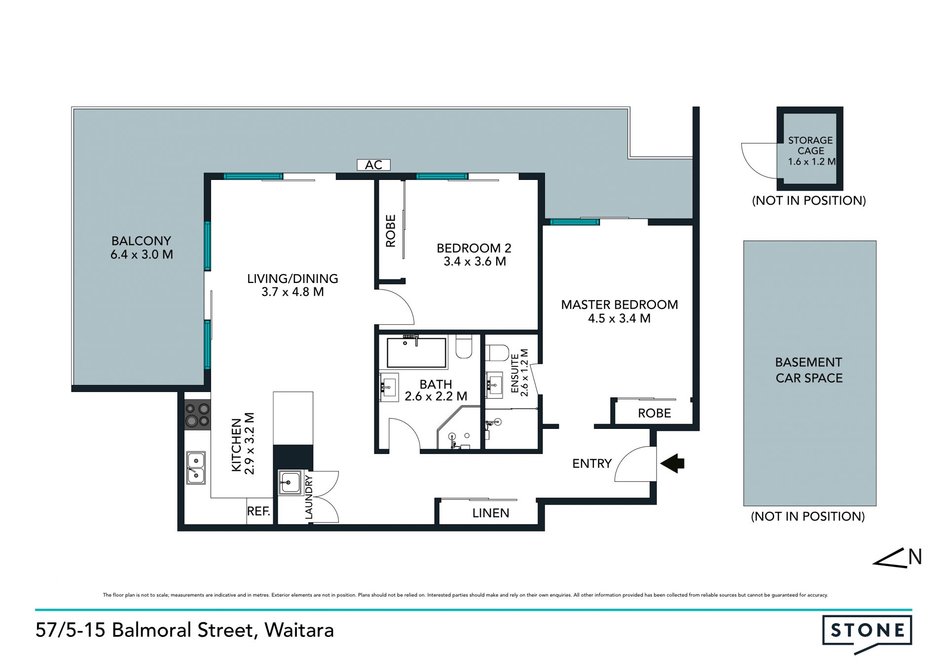 Ideally located two-bedroom apartment!