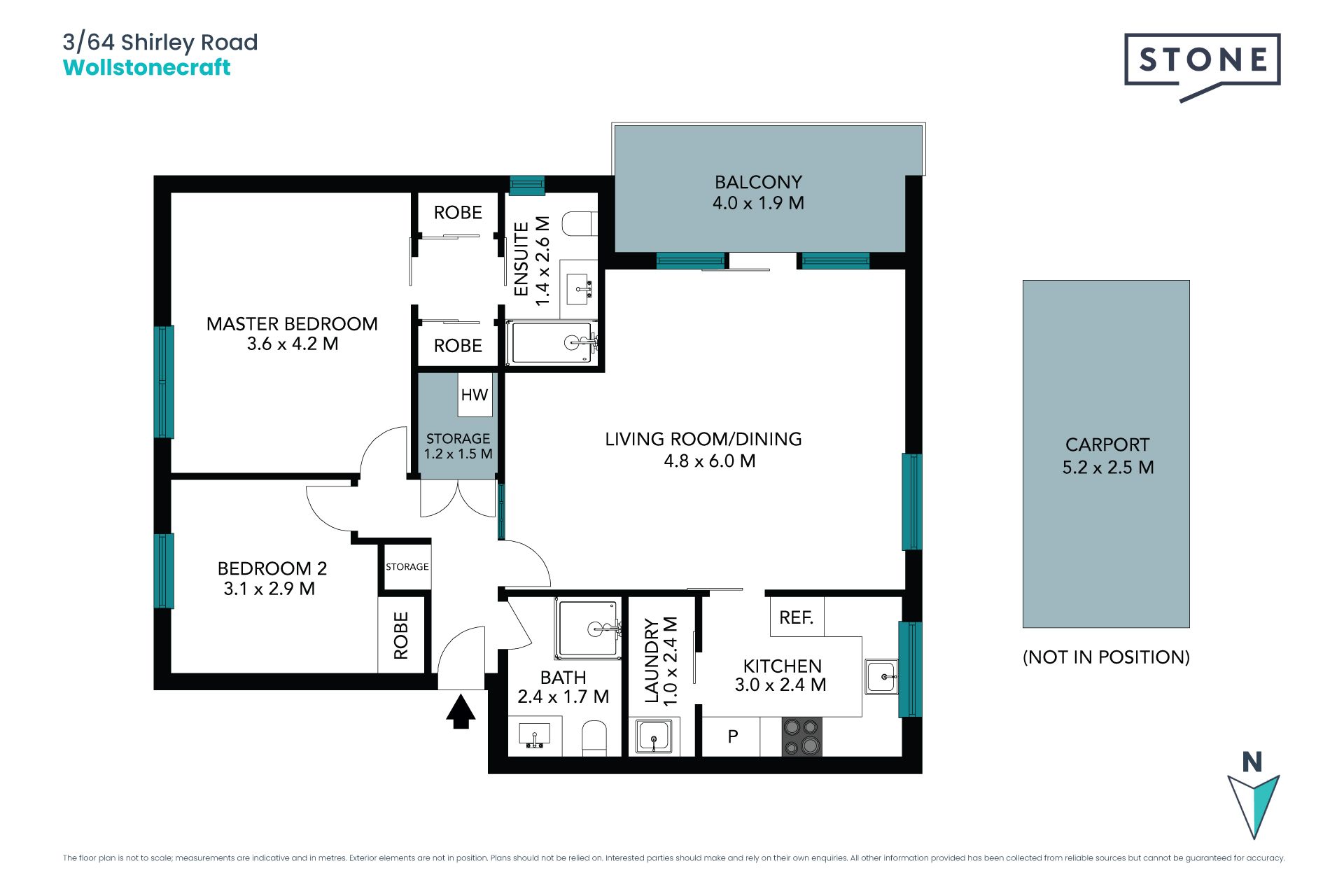 Smartly presented, close to all amenities