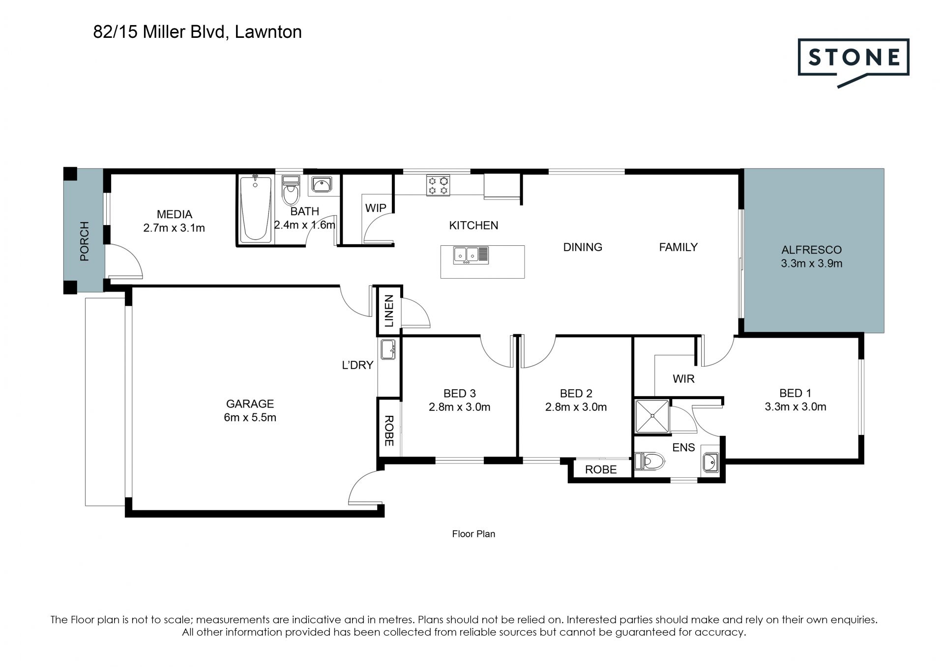 MODERN 3 BEDROOM HOME PLUS 2 CAR