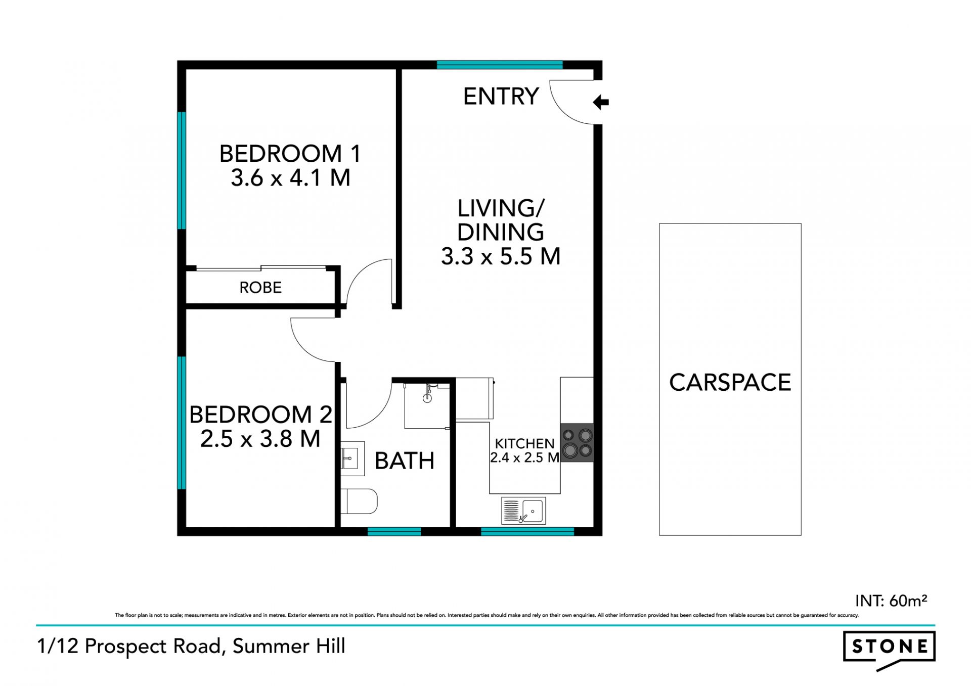 WOW! Two bedroom plus seperate study/storage! MUST TO INSPECT